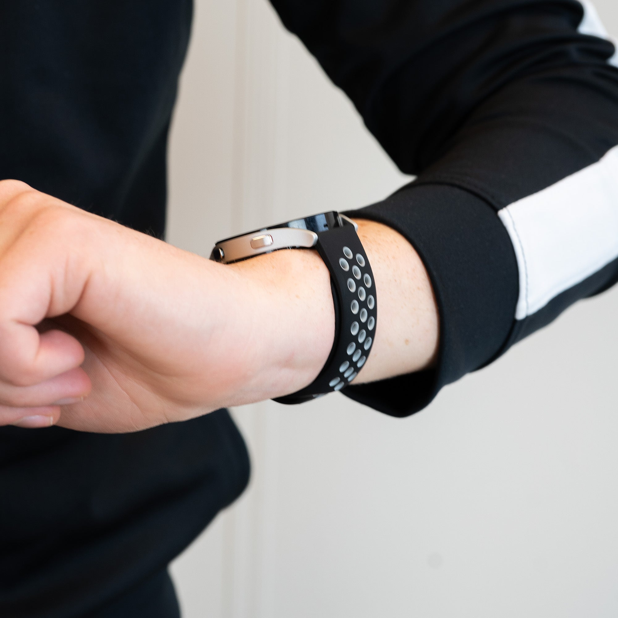 Bandz CMF Watch Pro 3 Sport Strap 'Deluxe' (Black/Grey)