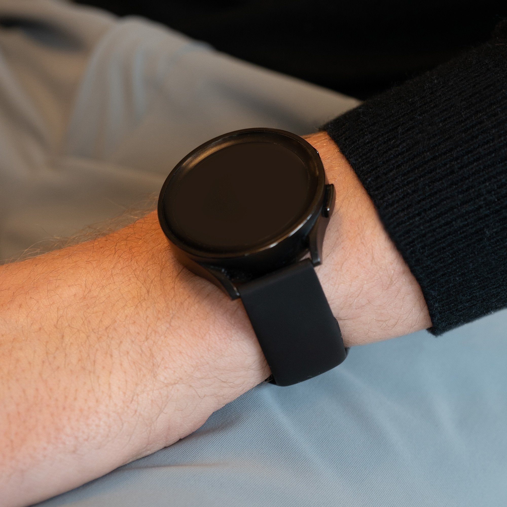 Bandz Suunto Race (S) Sportarmband 'Deluxe' (Schwarz)