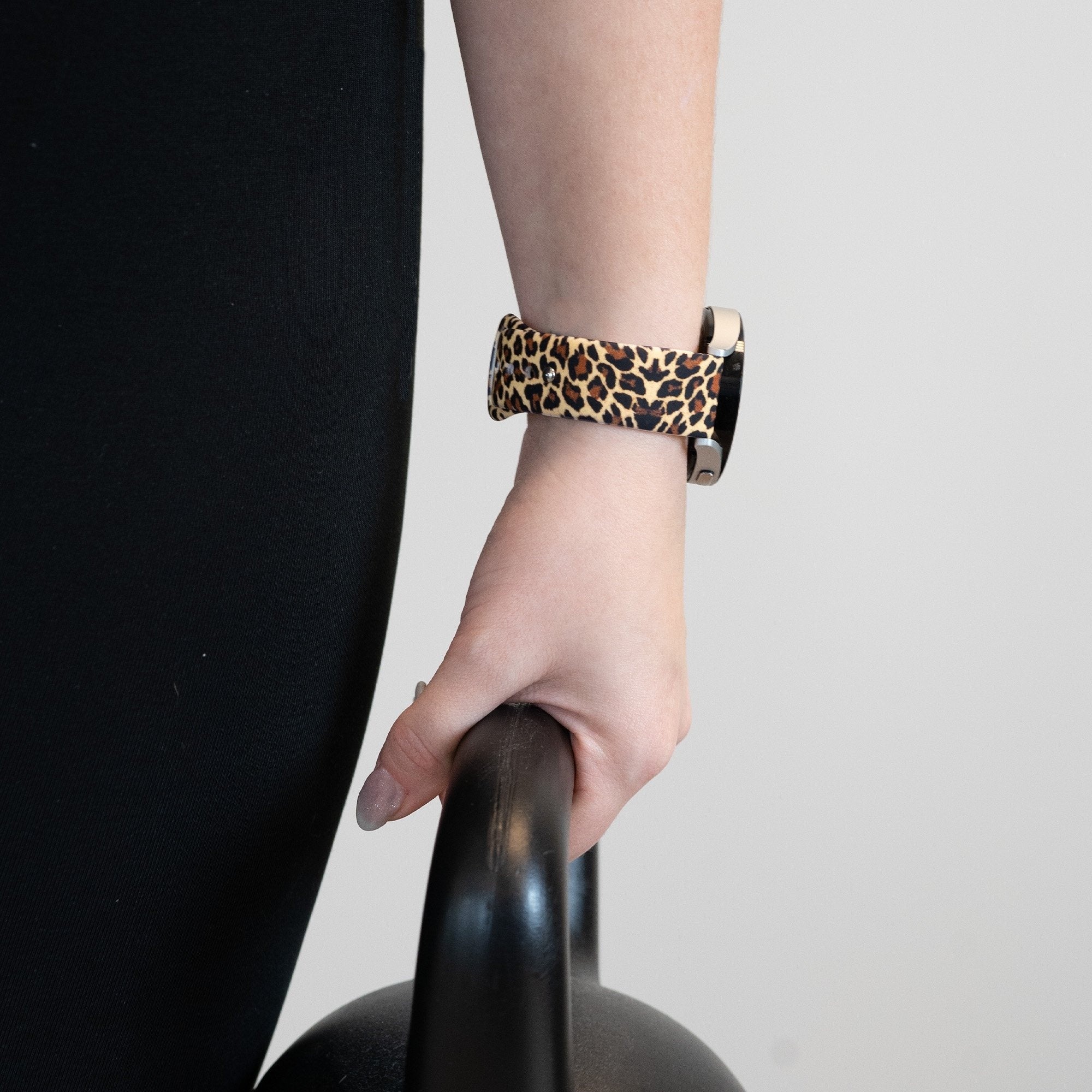 Bandz Correa silicona 'leopardo' Coros Apex 42mm