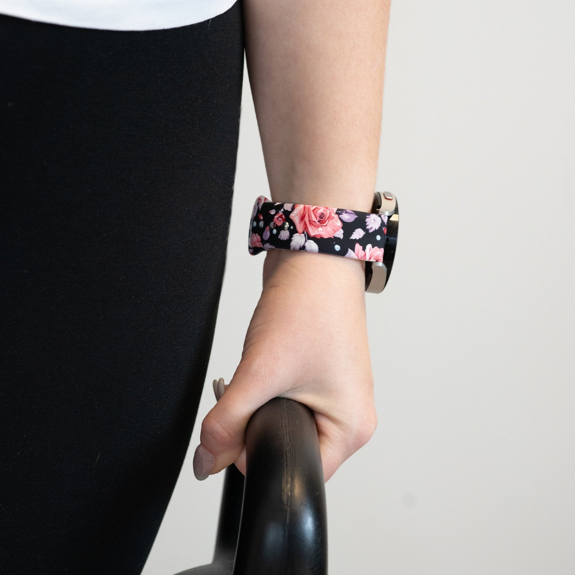 Bandz Coros Apex 42mm Silicone Strap 'Flowers'