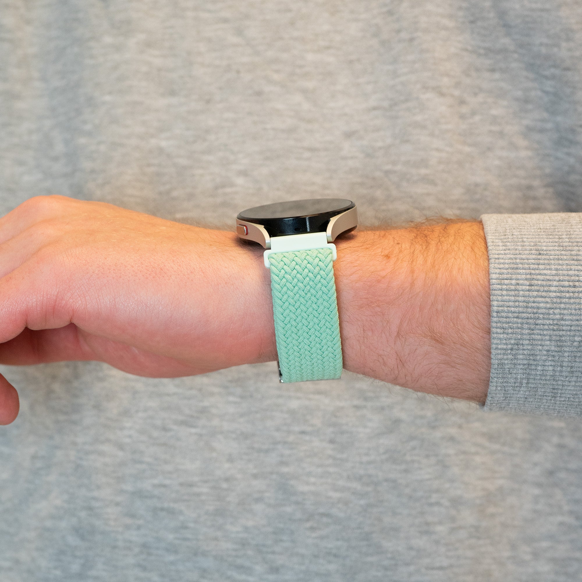 Bandz Garmin Approach S40 Gewebtes Nylon Armband (Türkis)