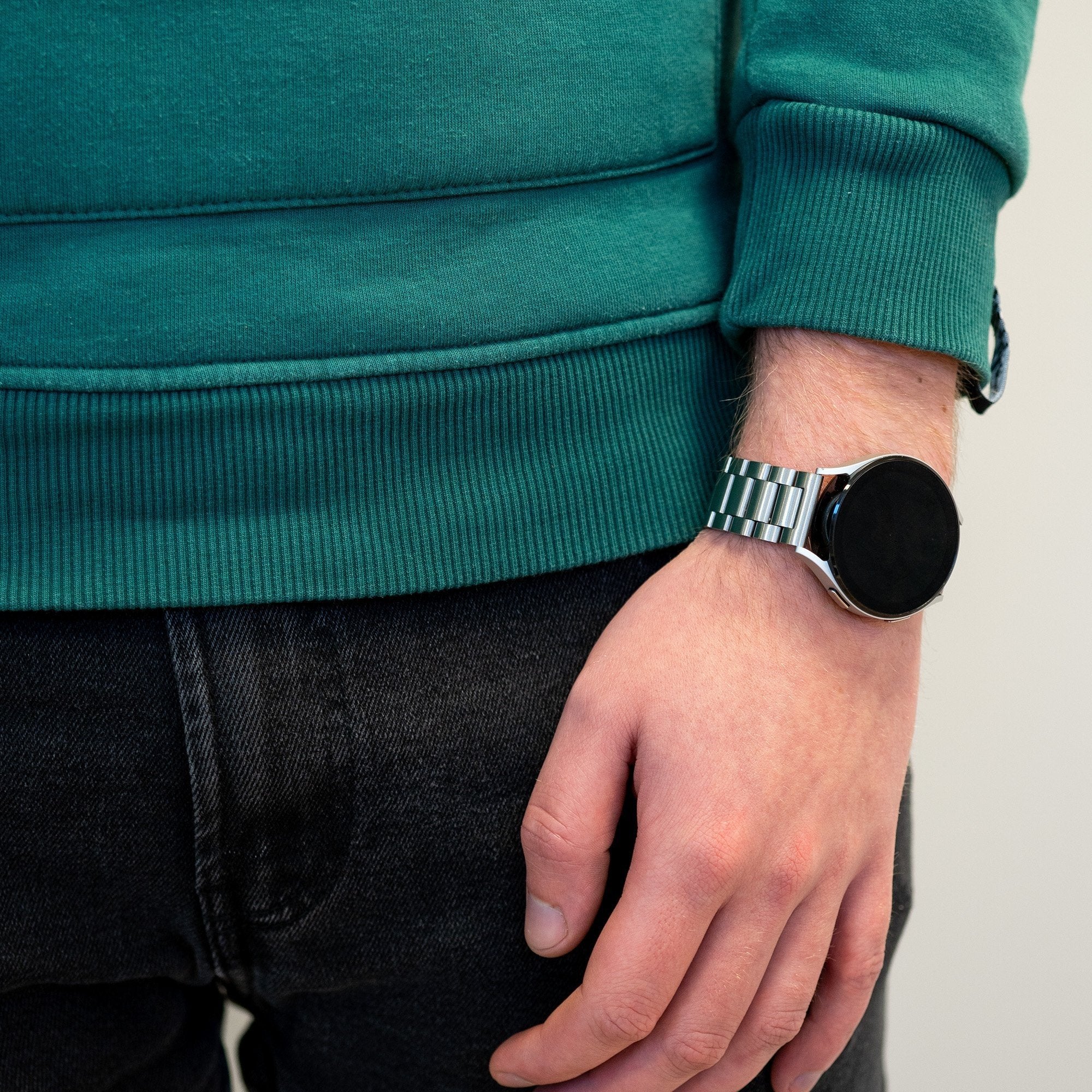 Bandz Correa acero 'Clásico' Redmi Watch 5 Lite (plata)