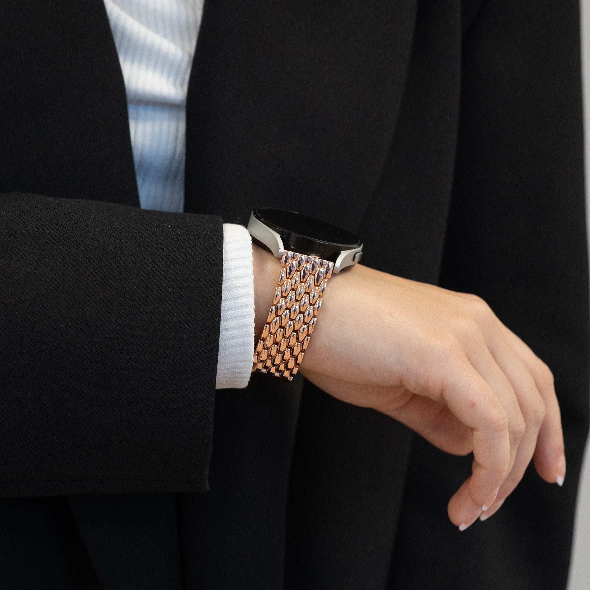 Bandz Coros Apex 2 Steel Strap 'Dragon' (Rose Gold)