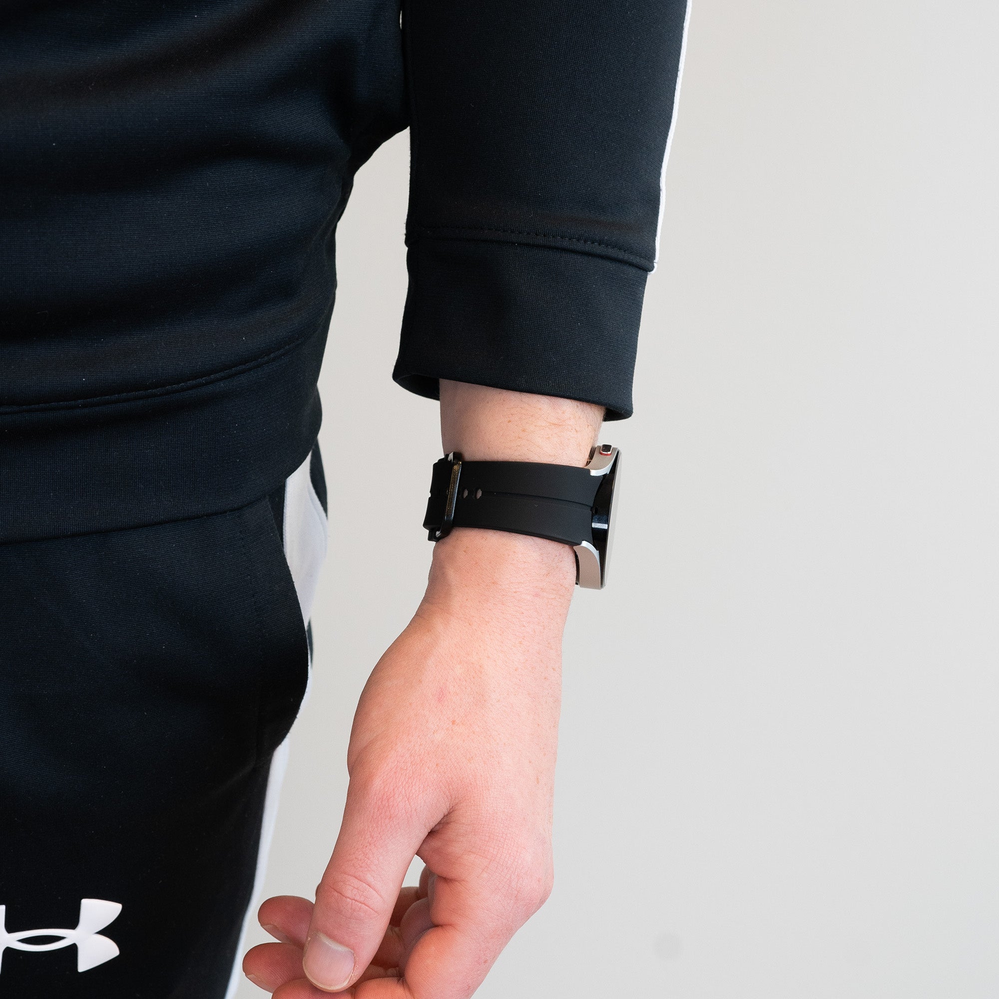 Bandz Samsung Galaxy Watch 4 40mm Silicone Strap 'Extreme' (Black)