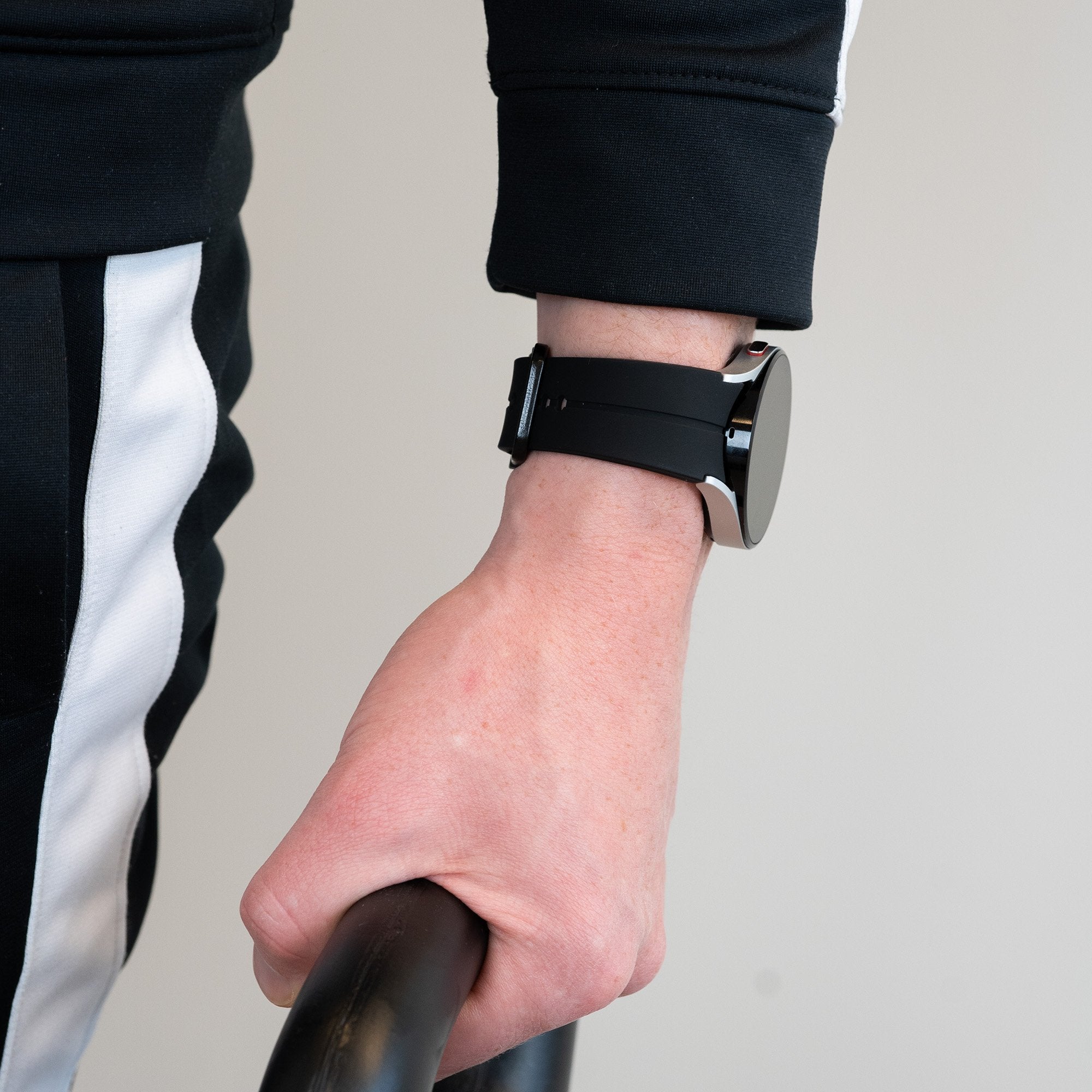 Bandz Samsung Galaxy Watch 5 Pro Silicone Strap 'Extreme' (Black)