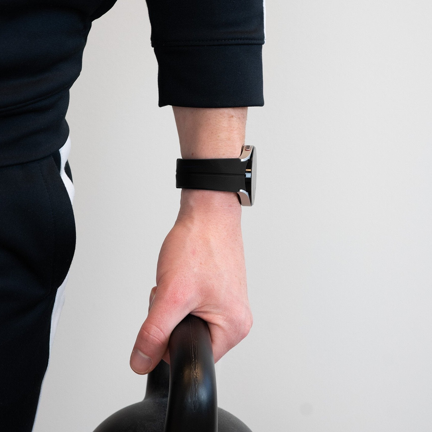 Bandz Correa silicona con D-Buckle Samsung Galaxy Watch 6 Classic 43mm (negro)