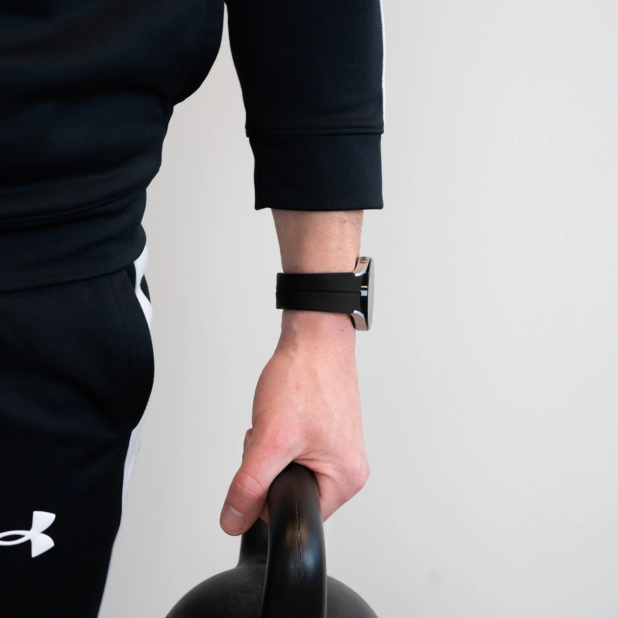 Bandz Samsung Galaxy Watch 6 - 44mm Silicone Strap with D-Buckle (Black)