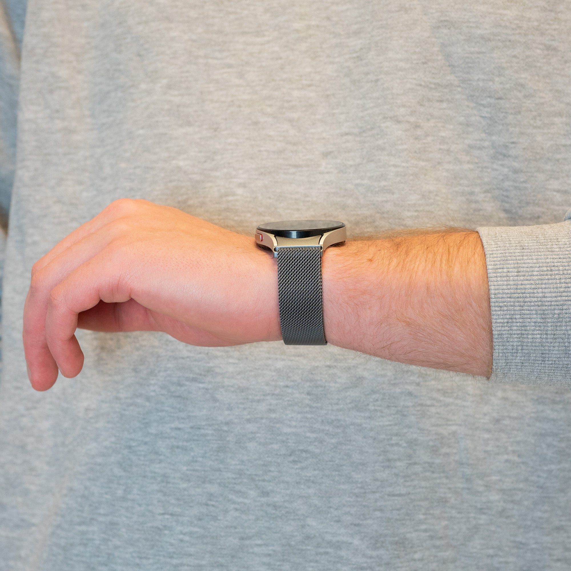 Bandz Samsung Galaxy Watch 5 - 40mm Milanese Loop Strap (Grey)