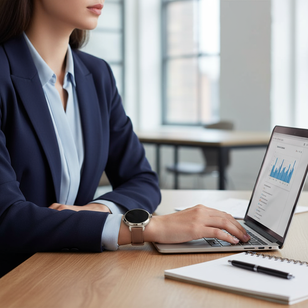 Watch Strap Leather 14mm - Quick Release (Brown)