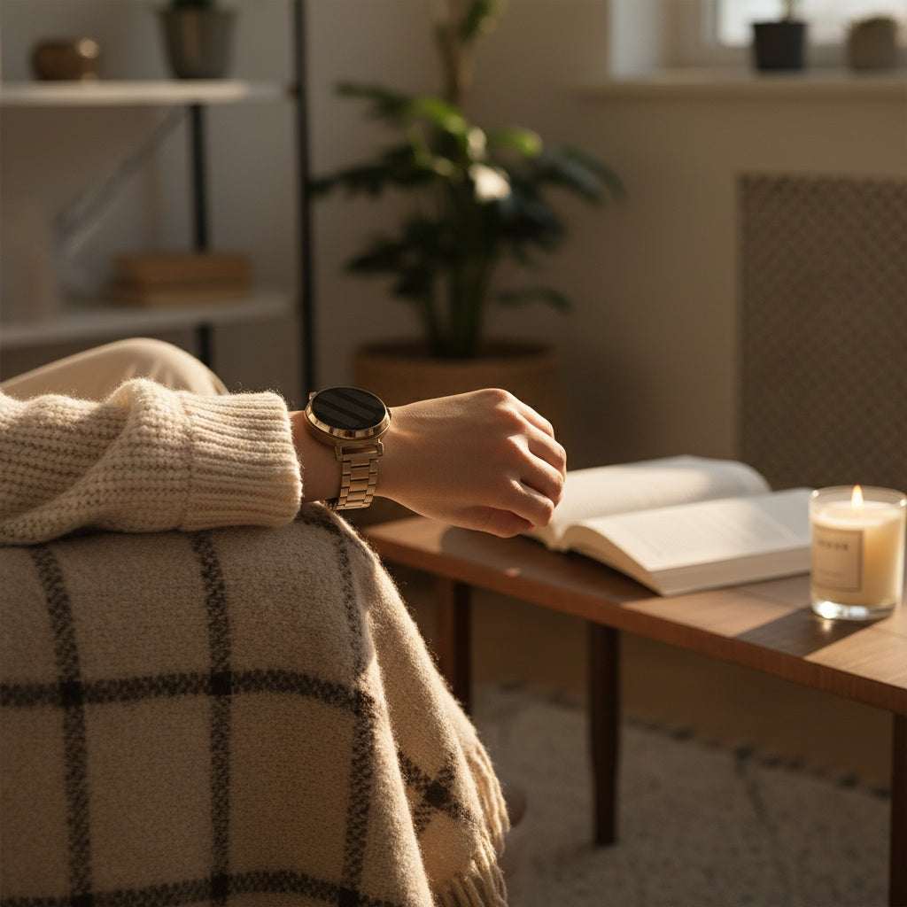 Garmin Lily 2 Stahlarmband (Champagner Gold)