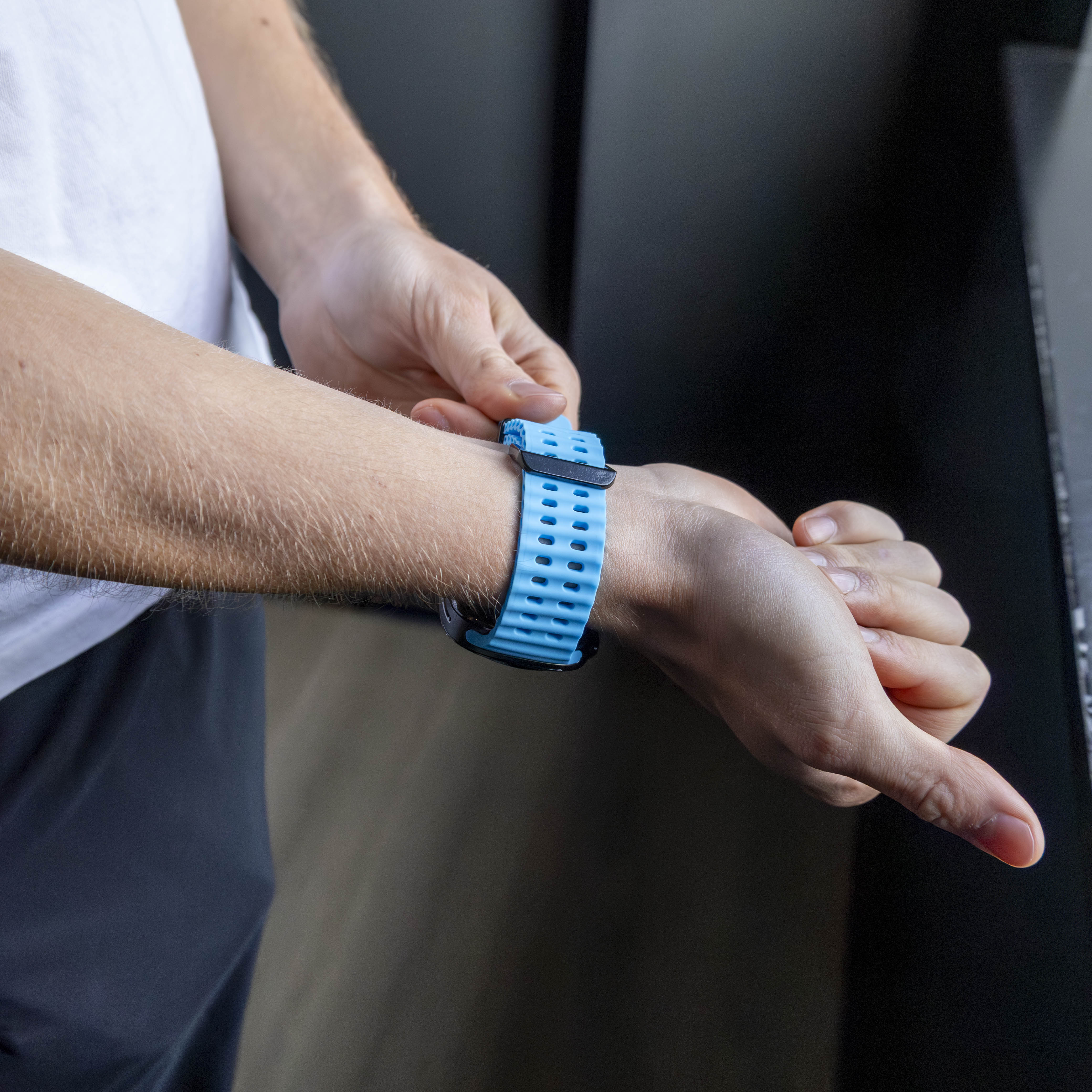 Samsung Galaxy Watch Ultra Ocean Armband (Hellblau)