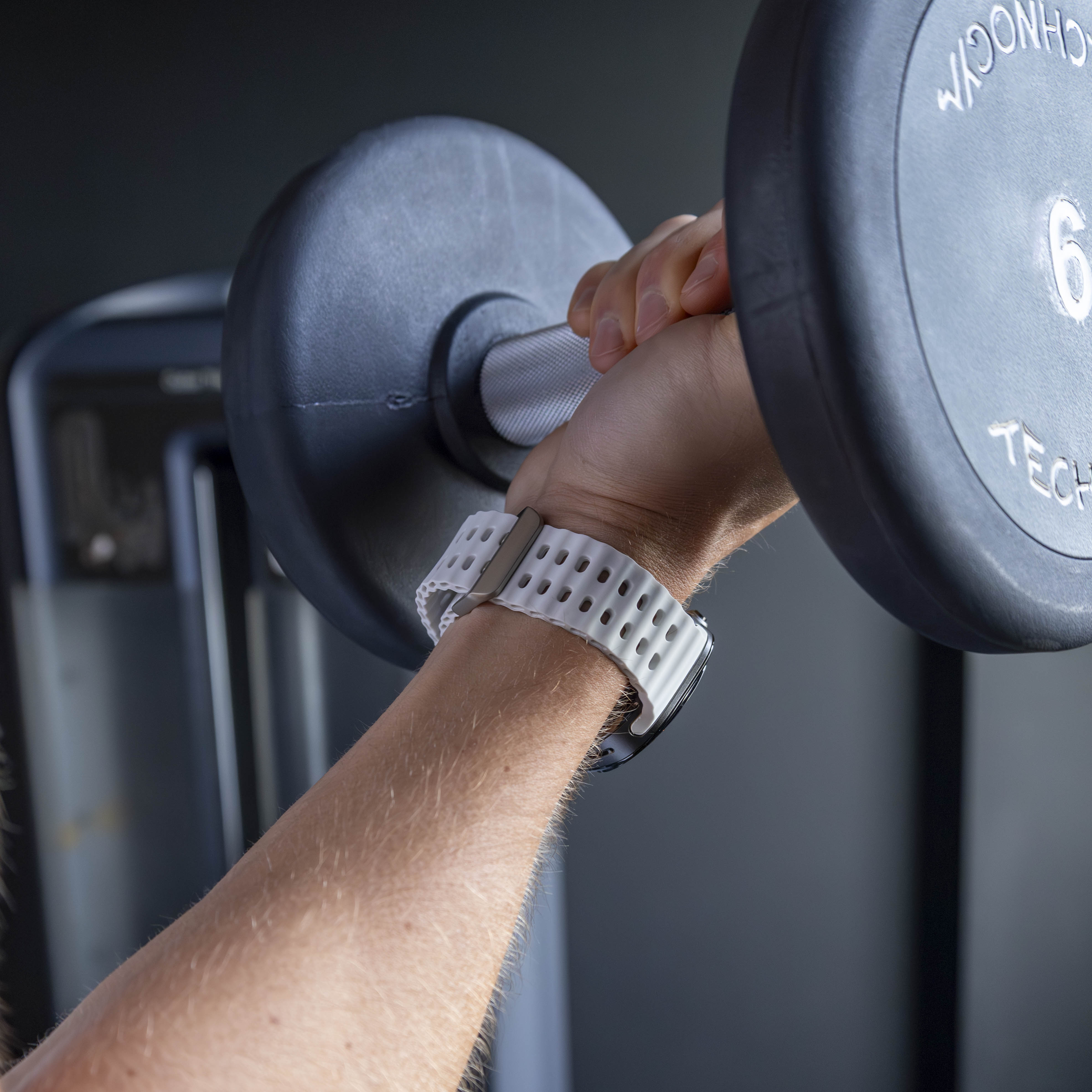 Samsung Galaxy Watch Ultra Ocean Armband (Weiß)