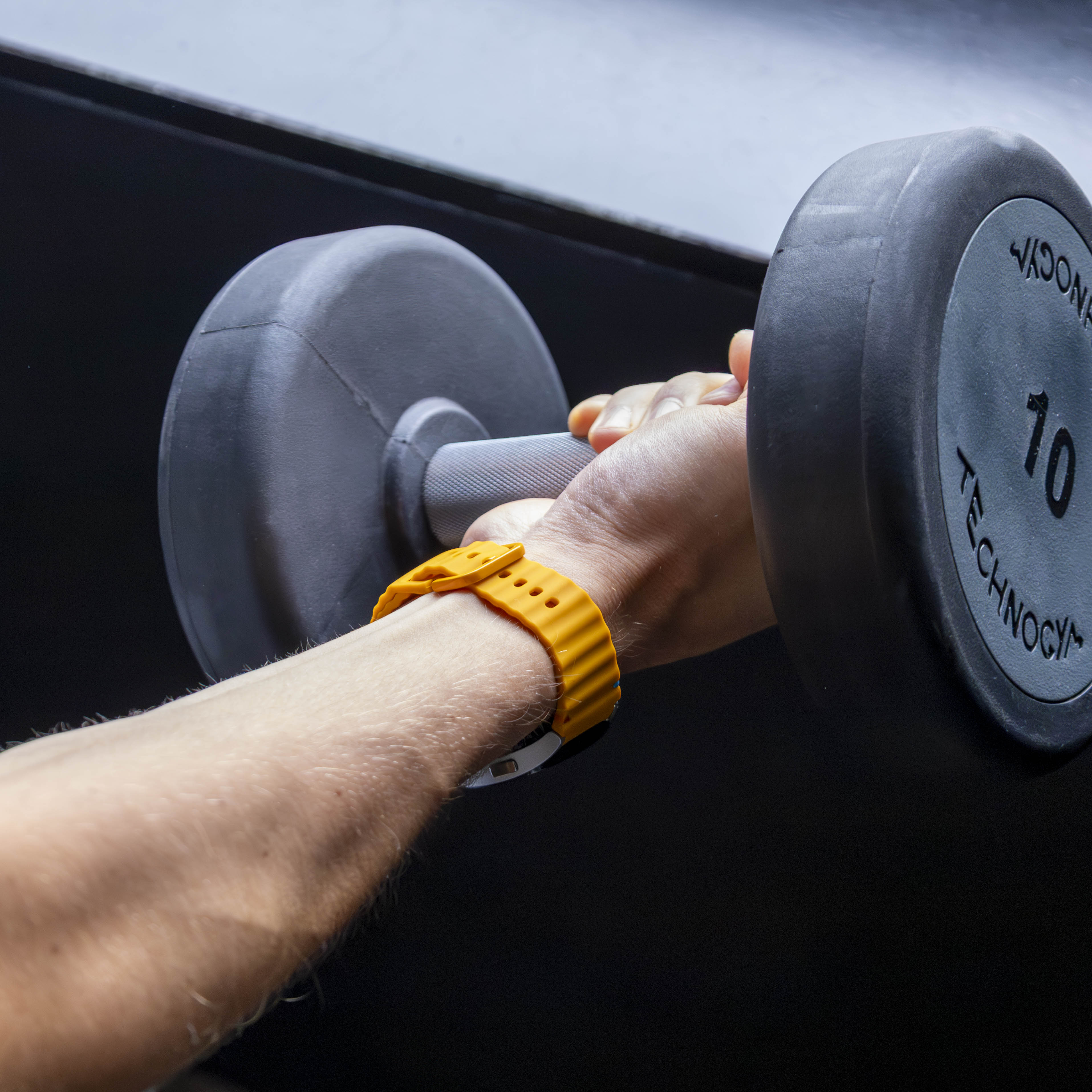 Samsung Galaxy Watch 4 40mm Wave Armband (Gelb)