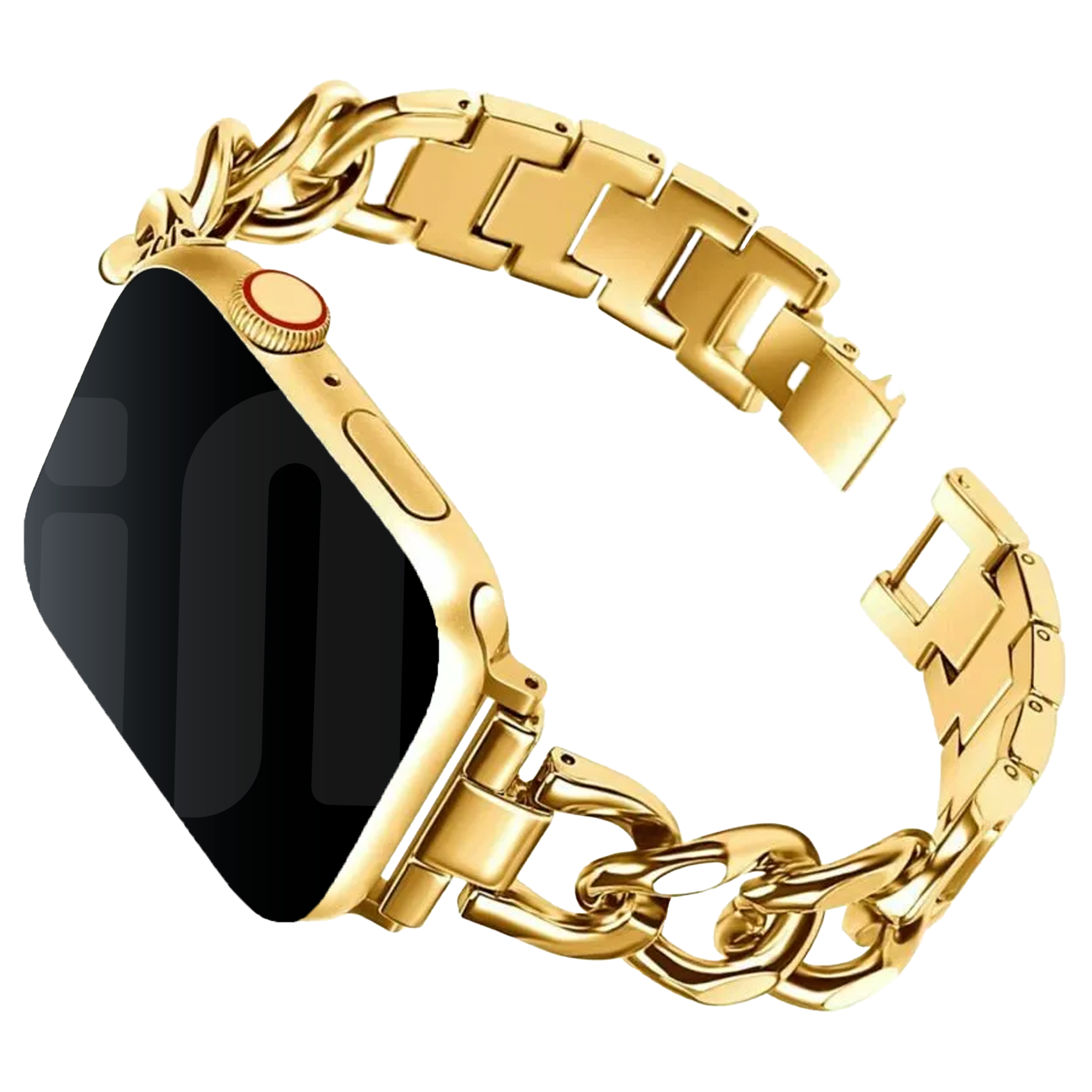 Apple Watch Stahlkettenband (Gold)