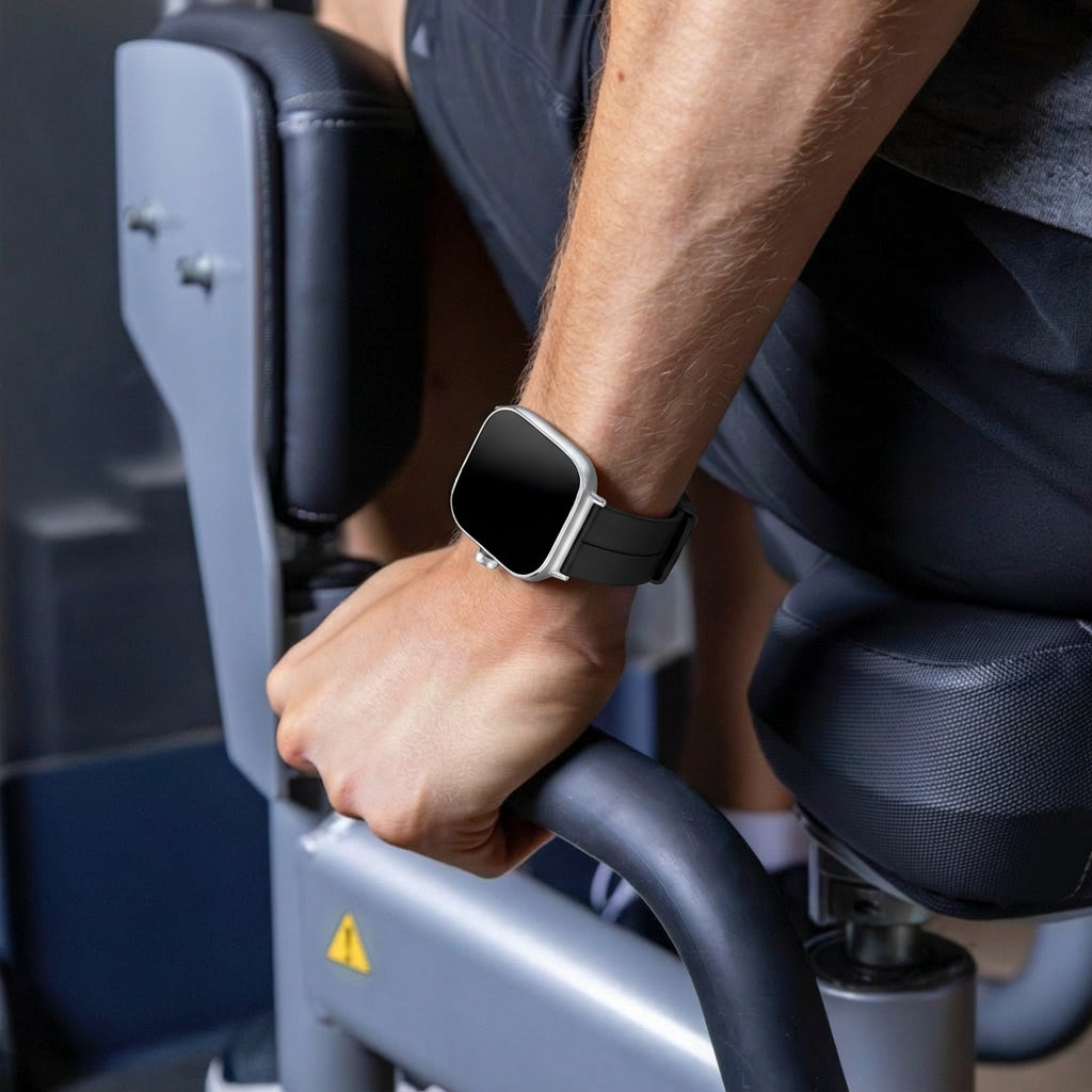 Redmi Watch 6 D-buckle Silicone Strap (Black)