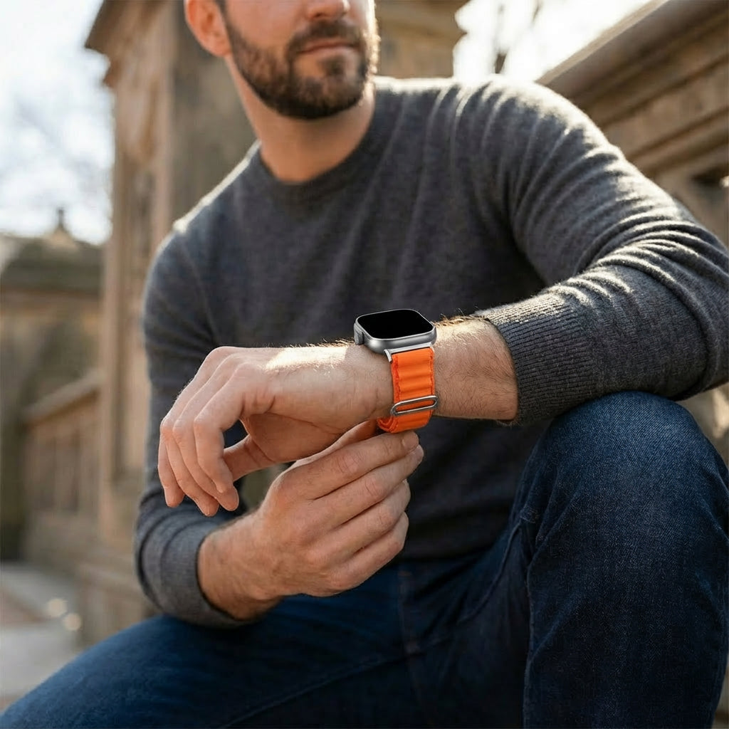 Redmi Watch 6 Alpine Nylon Strap (Orange)