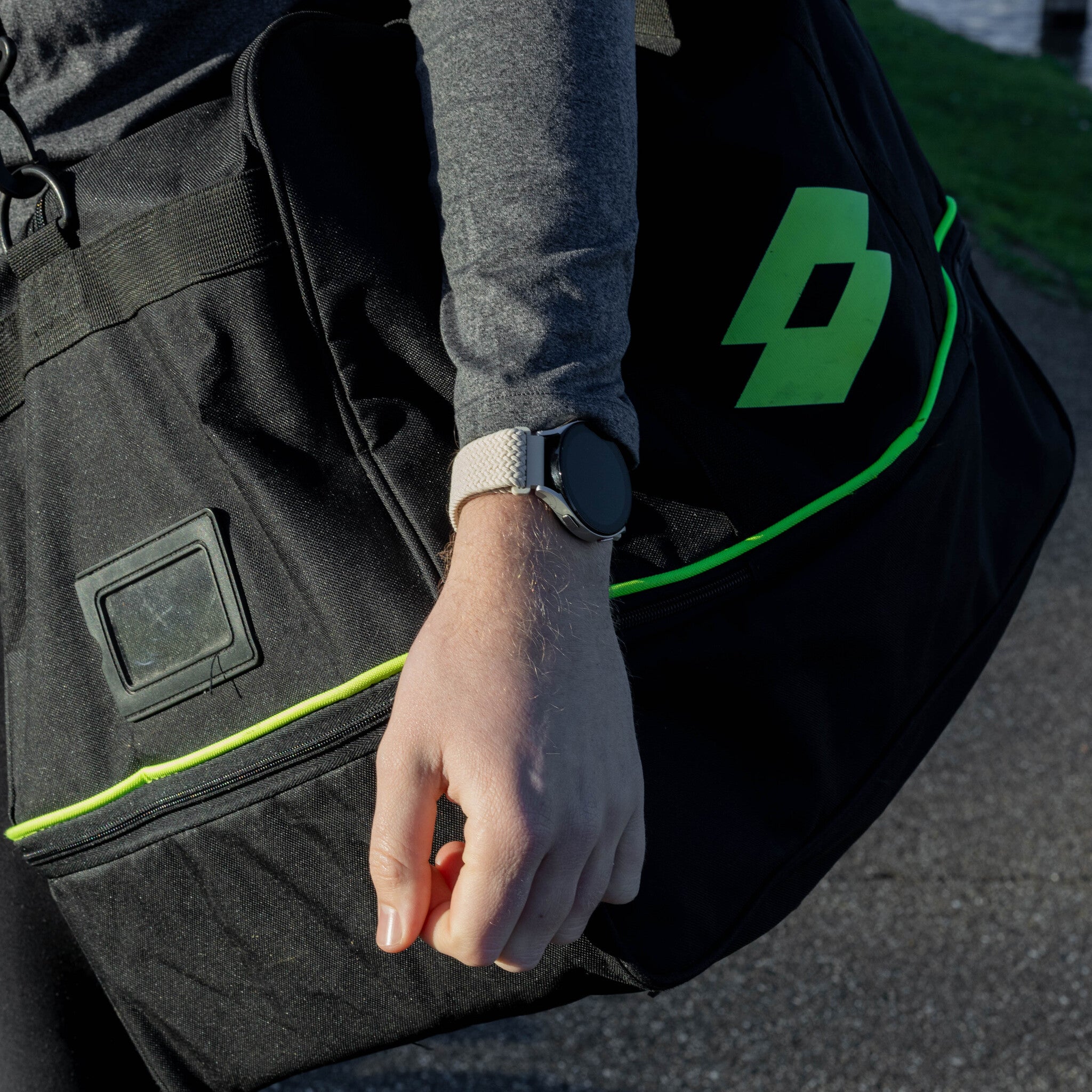 Garmin Vivomove Luxe Geflochtenes Armband mit P-Schnalle (Polarstern)