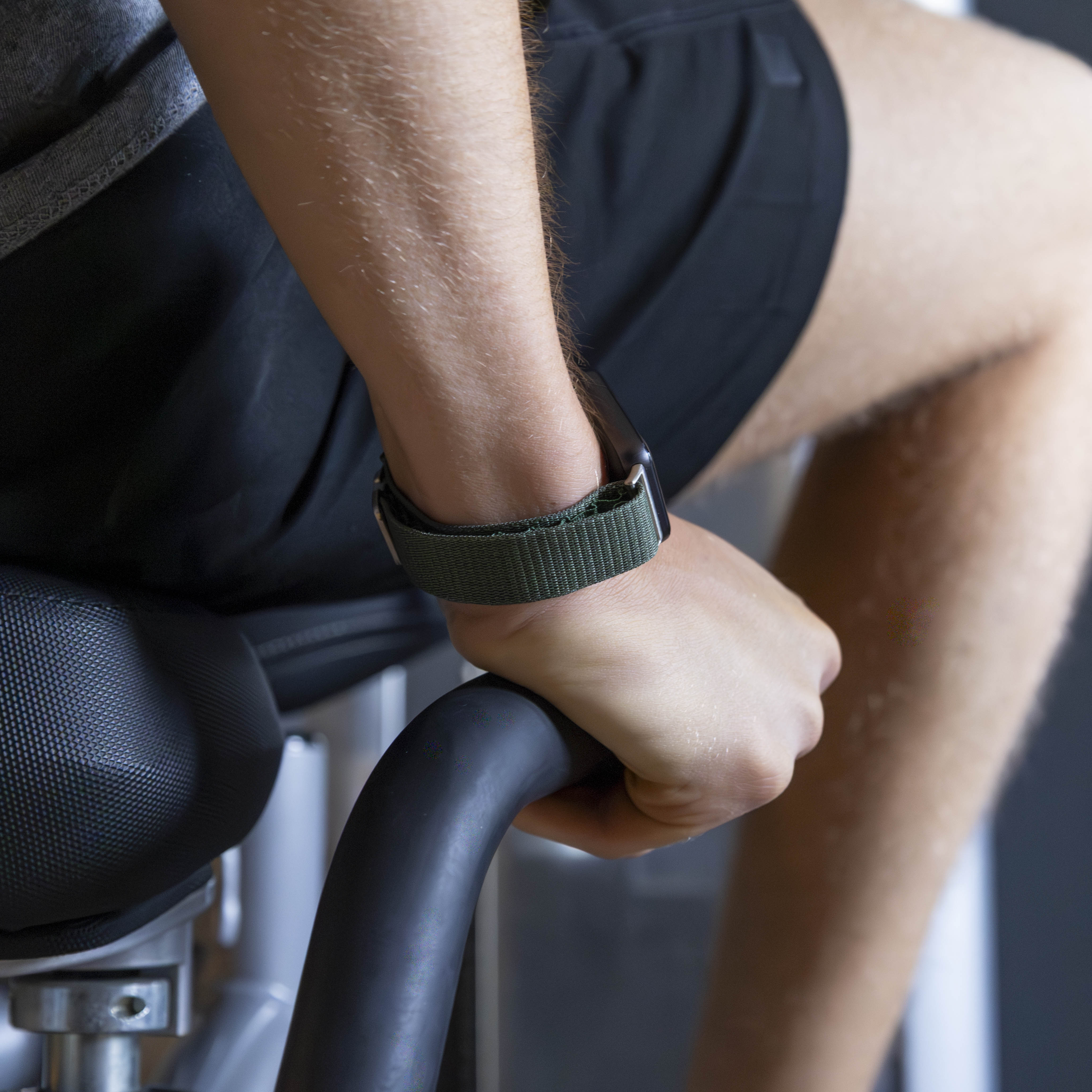 Samsung Galaxy Fit 3 Alpine Nylonarmband (Grün)