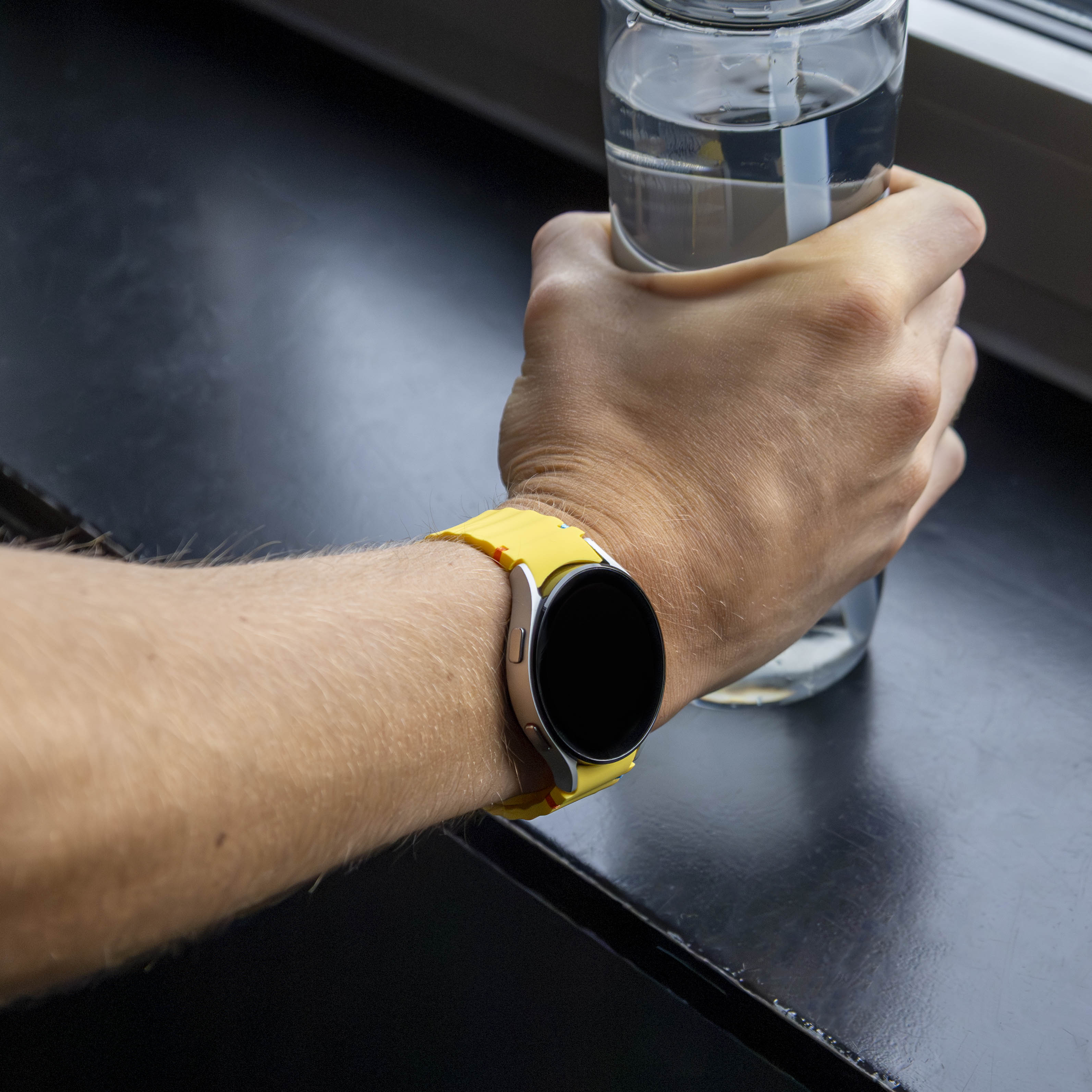 Samsung Galaxy Watch 5 44mm Wave Strap (Flash Yellow)