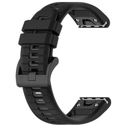 Correa deportiva con hebilla Garmin Instinct E - 45mm (negra/gris)
