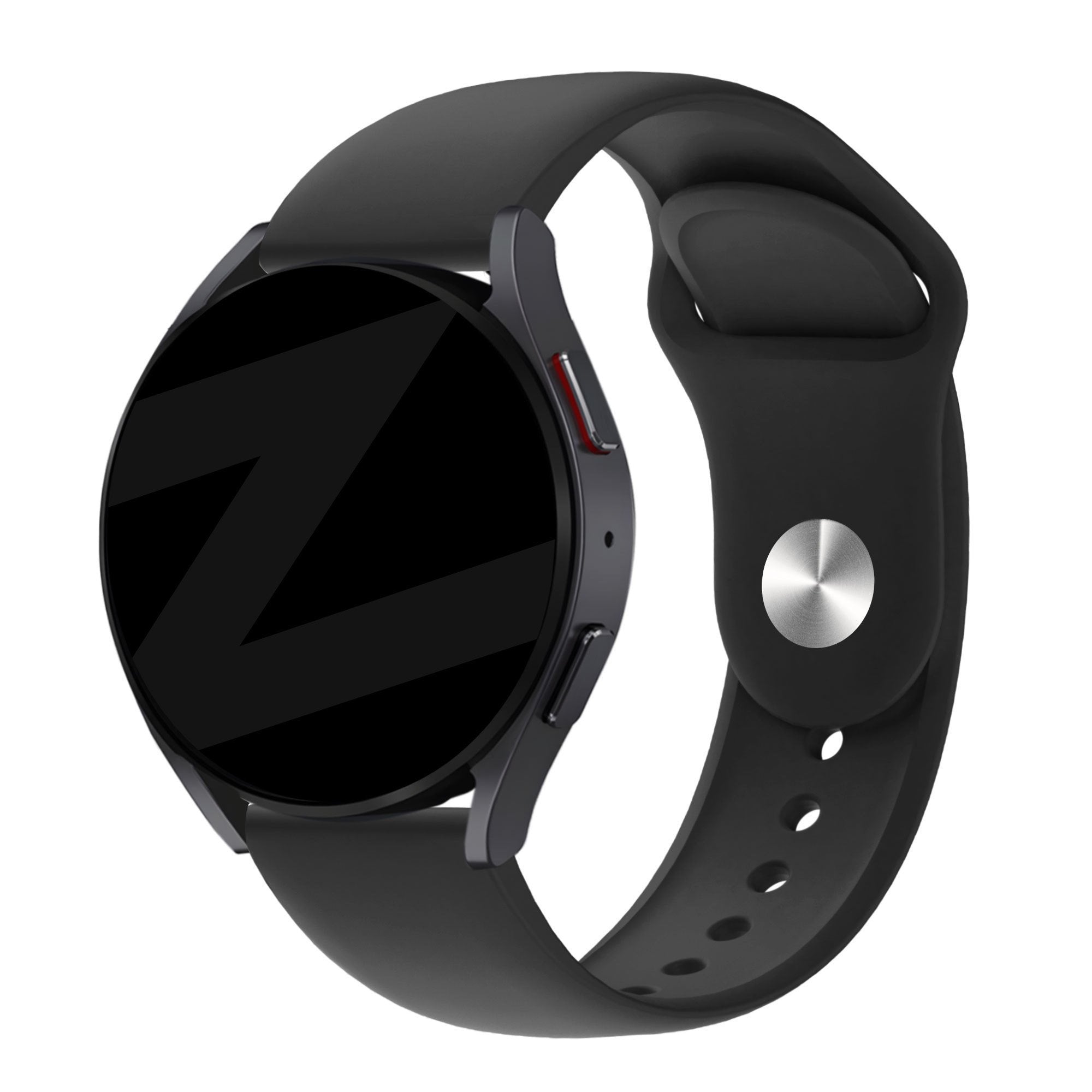 Bandz Huawei Watch GT 5 Pro - 46mm sport band 'Deluxe' (zwart)