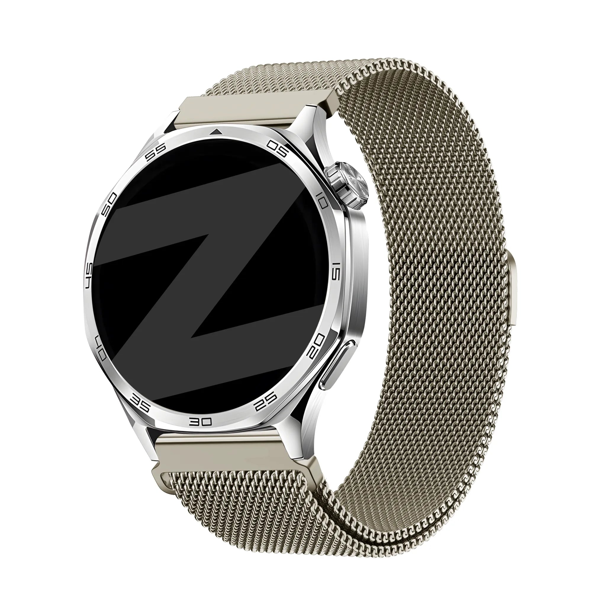 Bandz Bracelet milanais 'One Push' Amazfit Balance (titane)