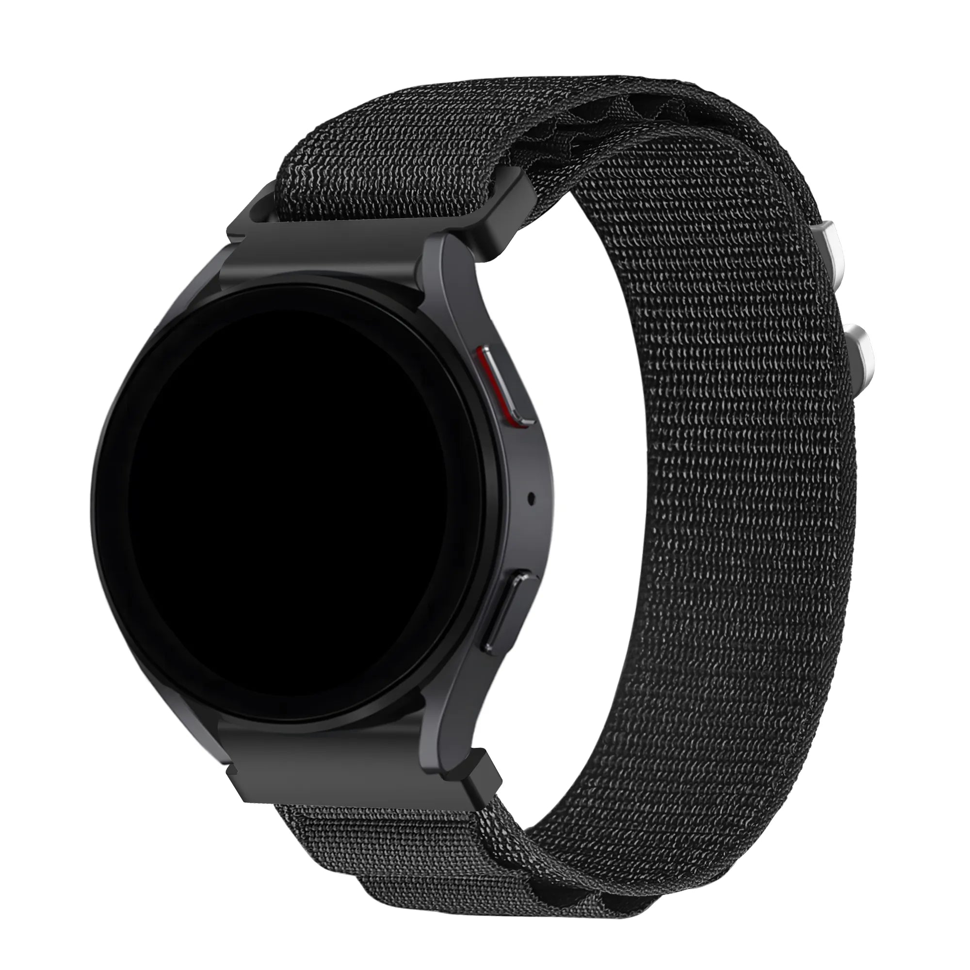 Bandz Garmin Vivoactive 4 Alpine Nylonarmband (Schwarz)