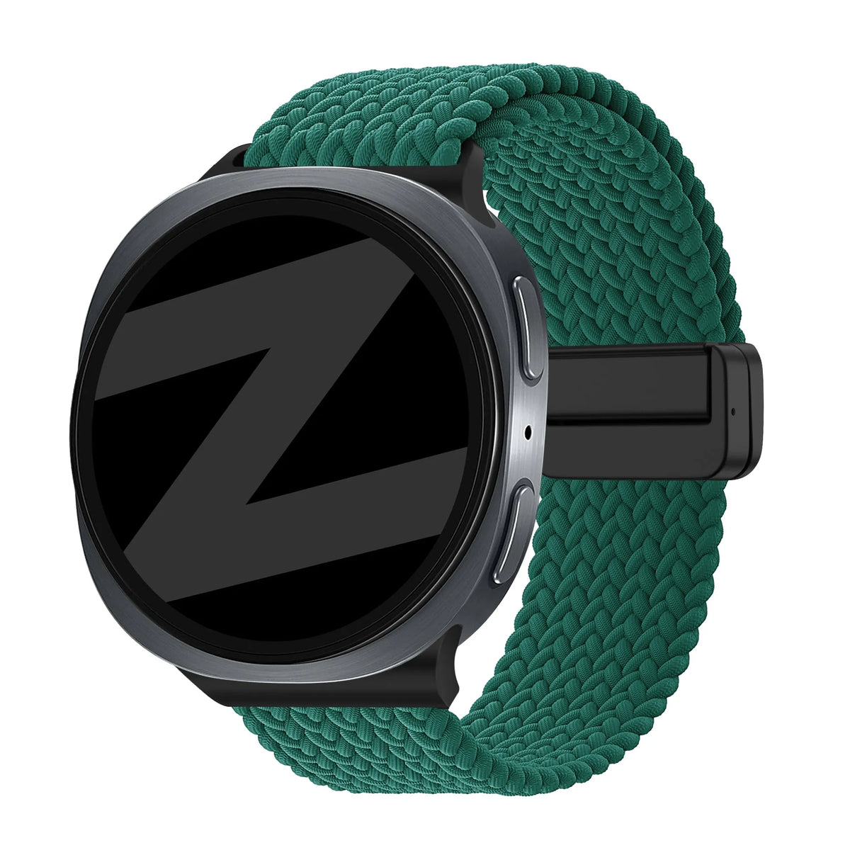 Bandz Correa trenzada magnética Samsung Galaxy Watch 8 - 40mm (verde)