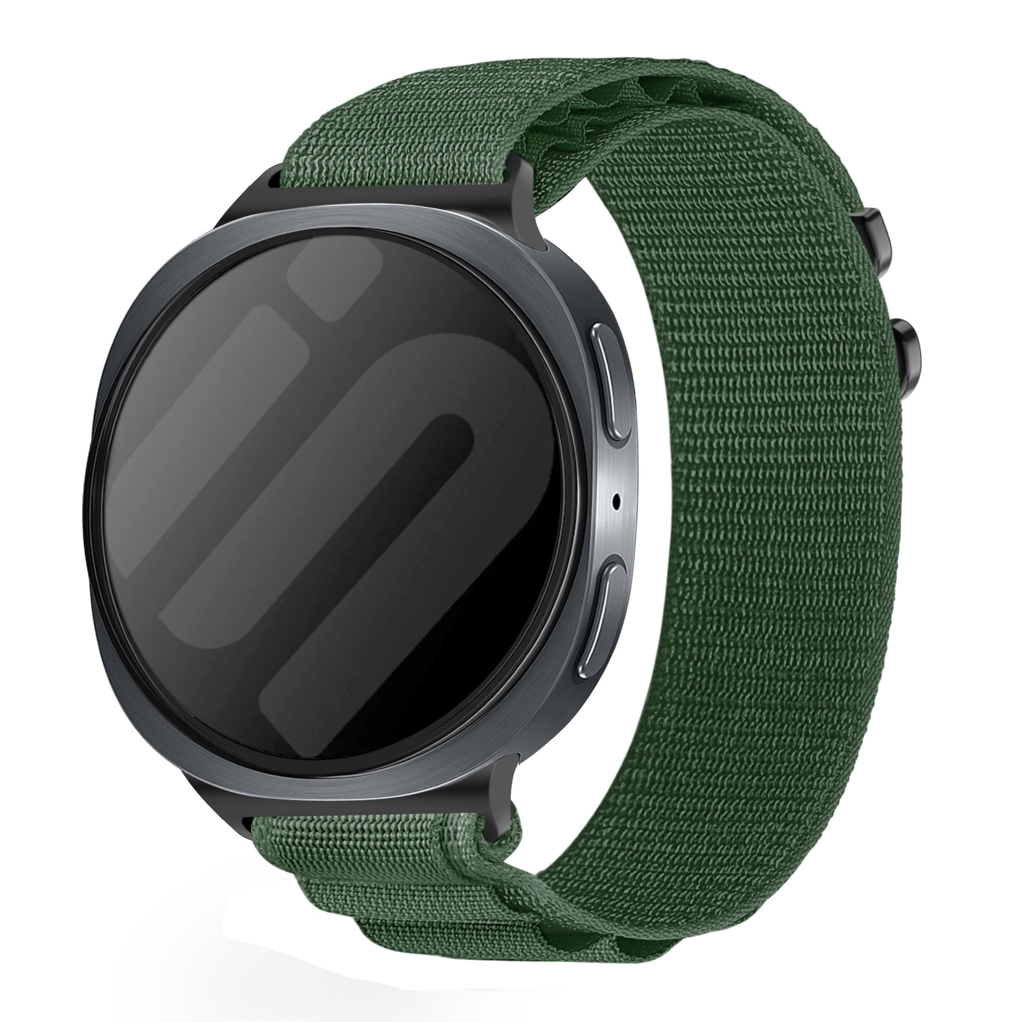 Samsung Galaxy Watch 9 - 44mm Alpine Nylon Strap (Army Green)