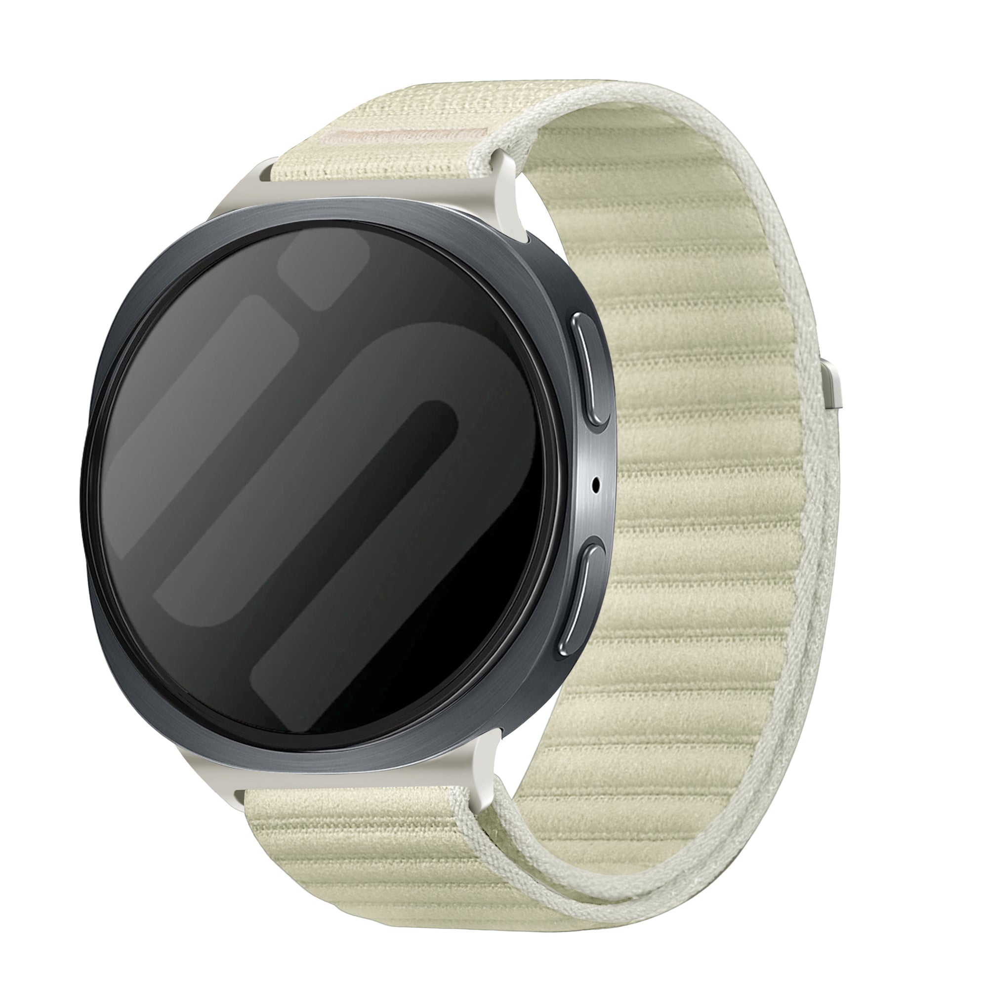 Samsung Galaxy Watch 9 - 40mm Wave Nylon Strap (Starlight)