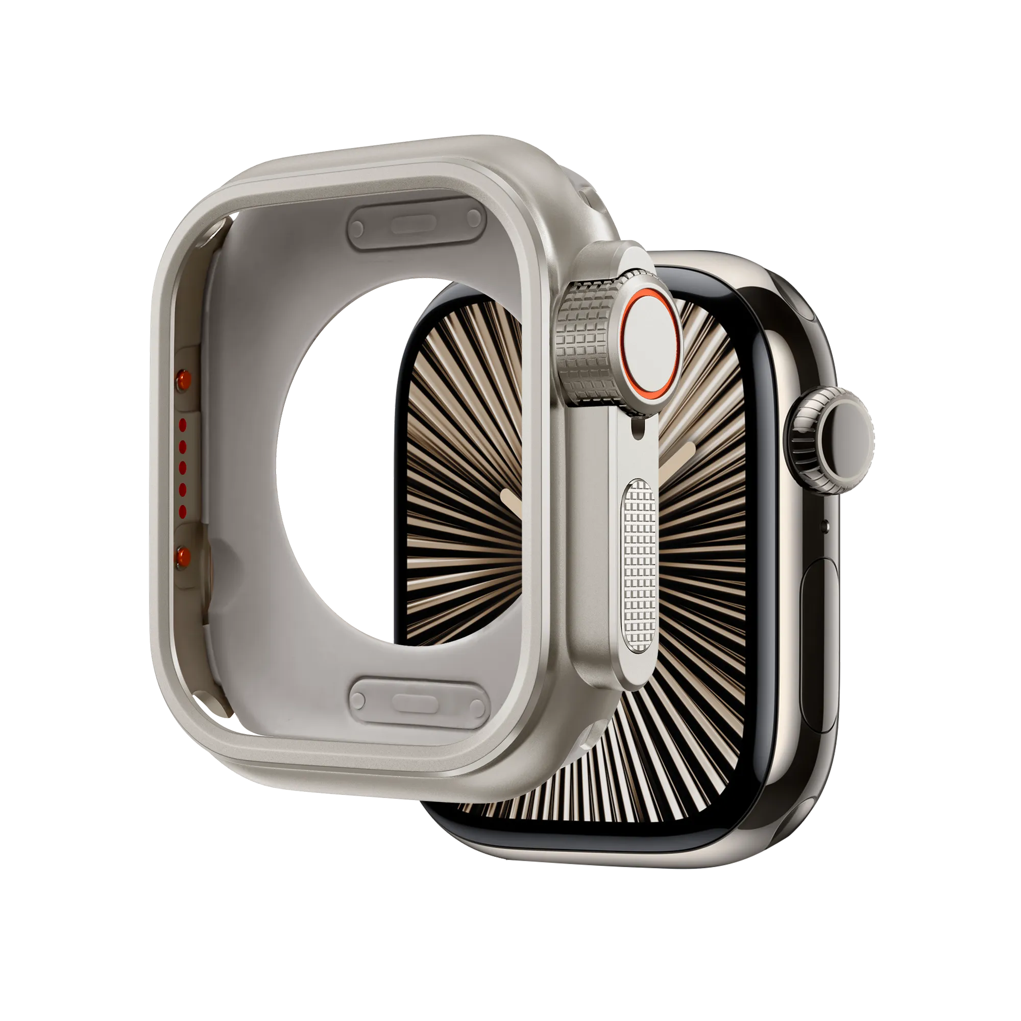 Bandz Funda metálica Apple Watch (titanio)