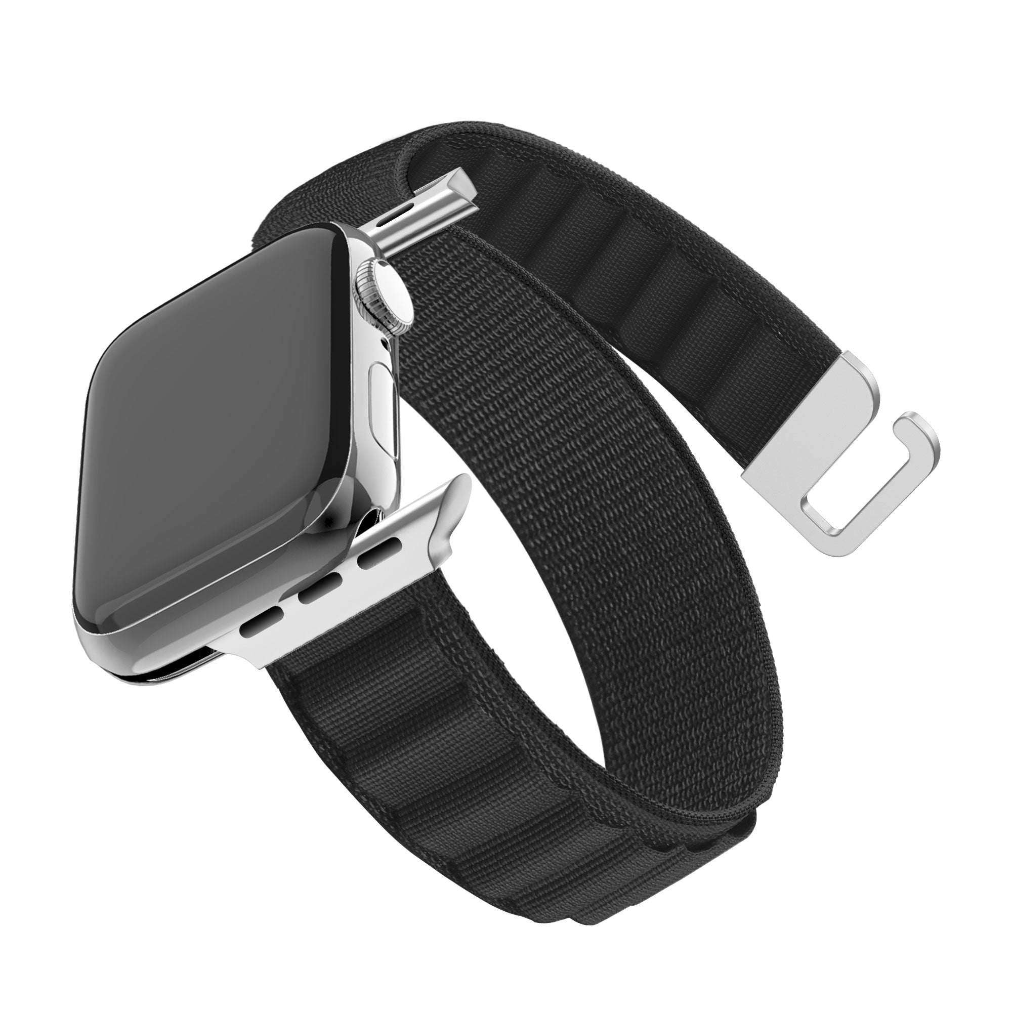 BALR Apple Watch Ultra Alpine loop band (zwart)