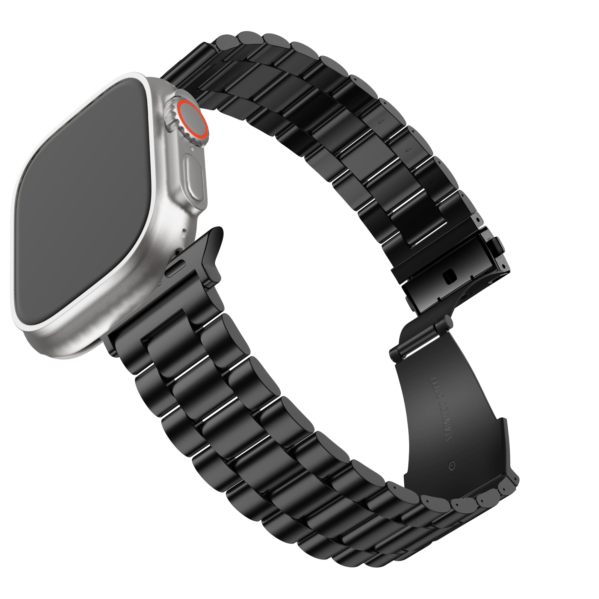 BALR Apple Watch Ultra Titanium Strap (Black)