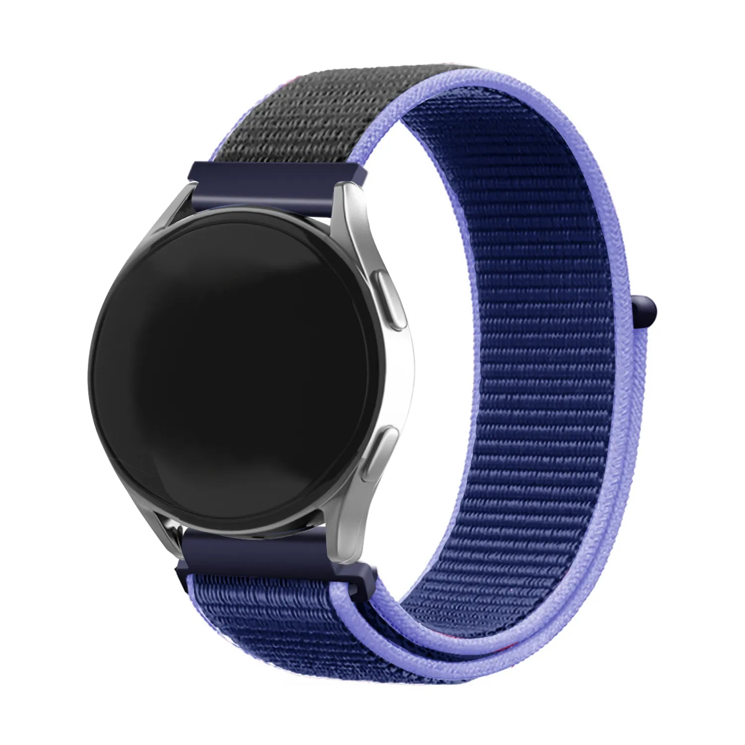 Bracelet nylon Garmin Venu 2 (bleu/noir)