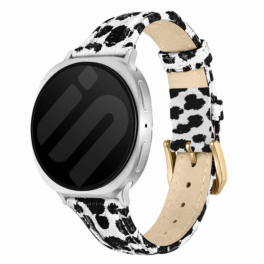Correa cuero Samsung Galaxy Watch 8 - 40mm (Leopardo)