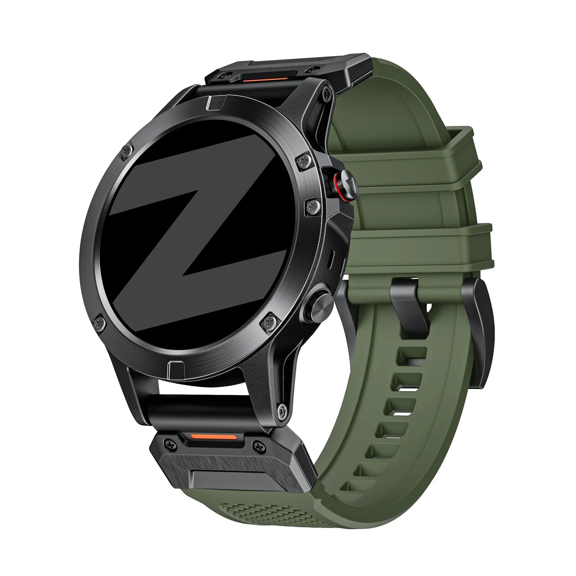 Bandz Bracelet silicone 'Explorer' Garmin Descent Mk1 (verte)