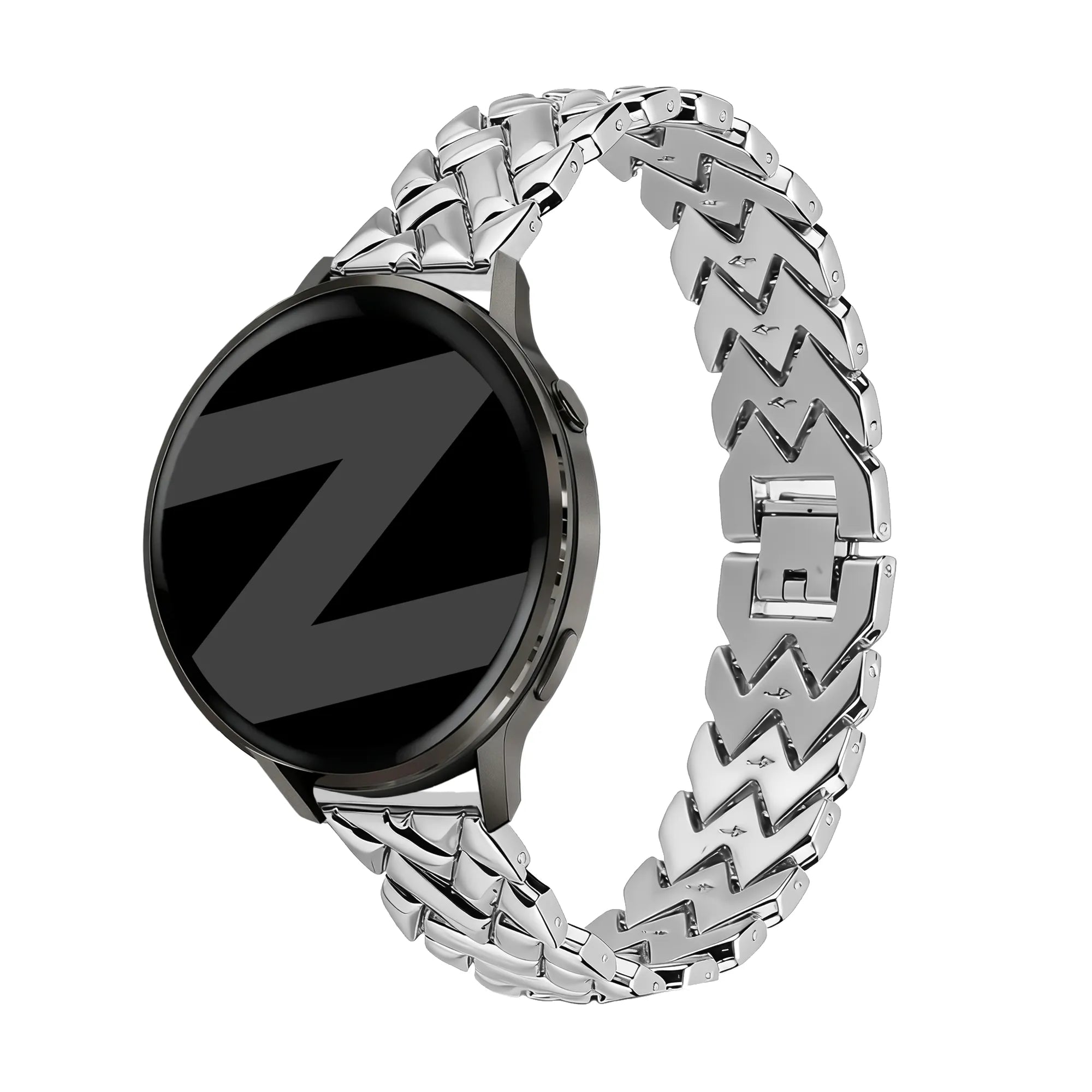 Bandz Correa metálica 'V-Type' OnePlus Watch 3 - 43mm (plata)