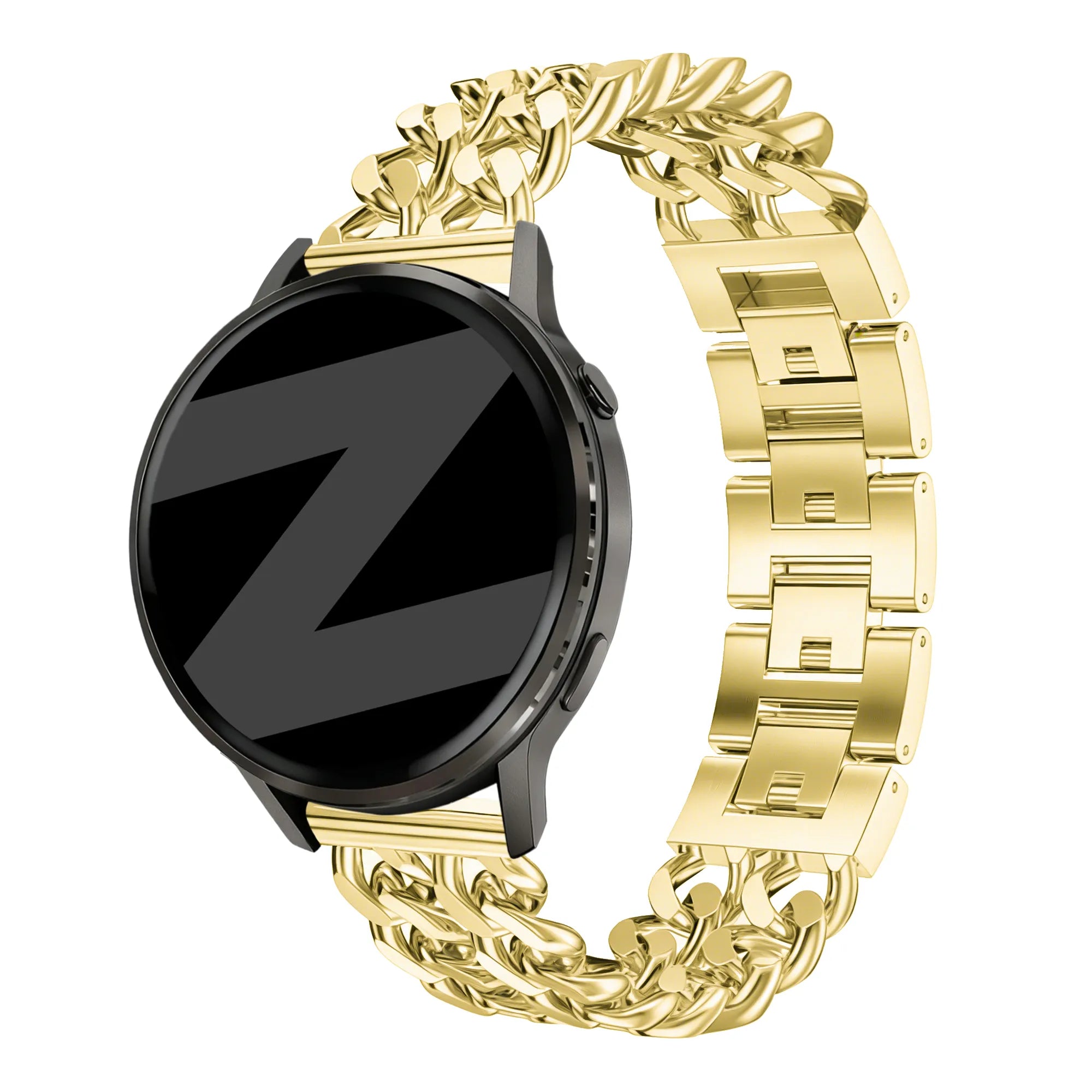 Bandz Coros Apex - 42mm Metal Strap 'Double Chains' (Gold)