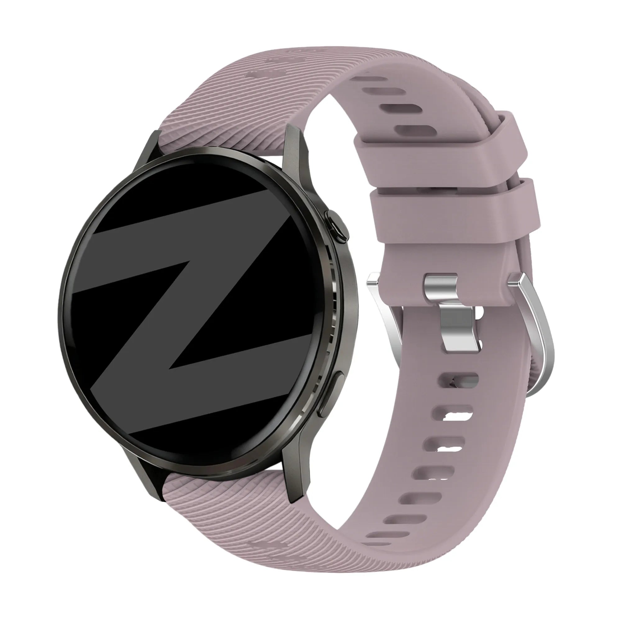 Bandz Garmin Forerunner 265s siliconen band 'Deluxe' (lavendel)