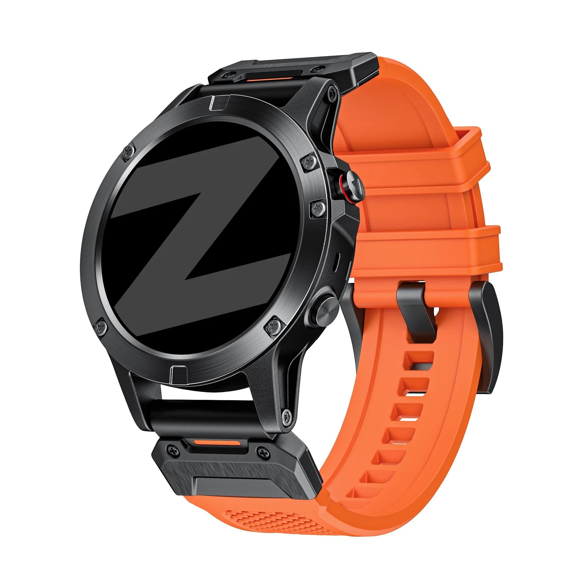 Bandz Bracelet silicone 'Explorer' Garmin Descent Mk3i - 51mm (orange)