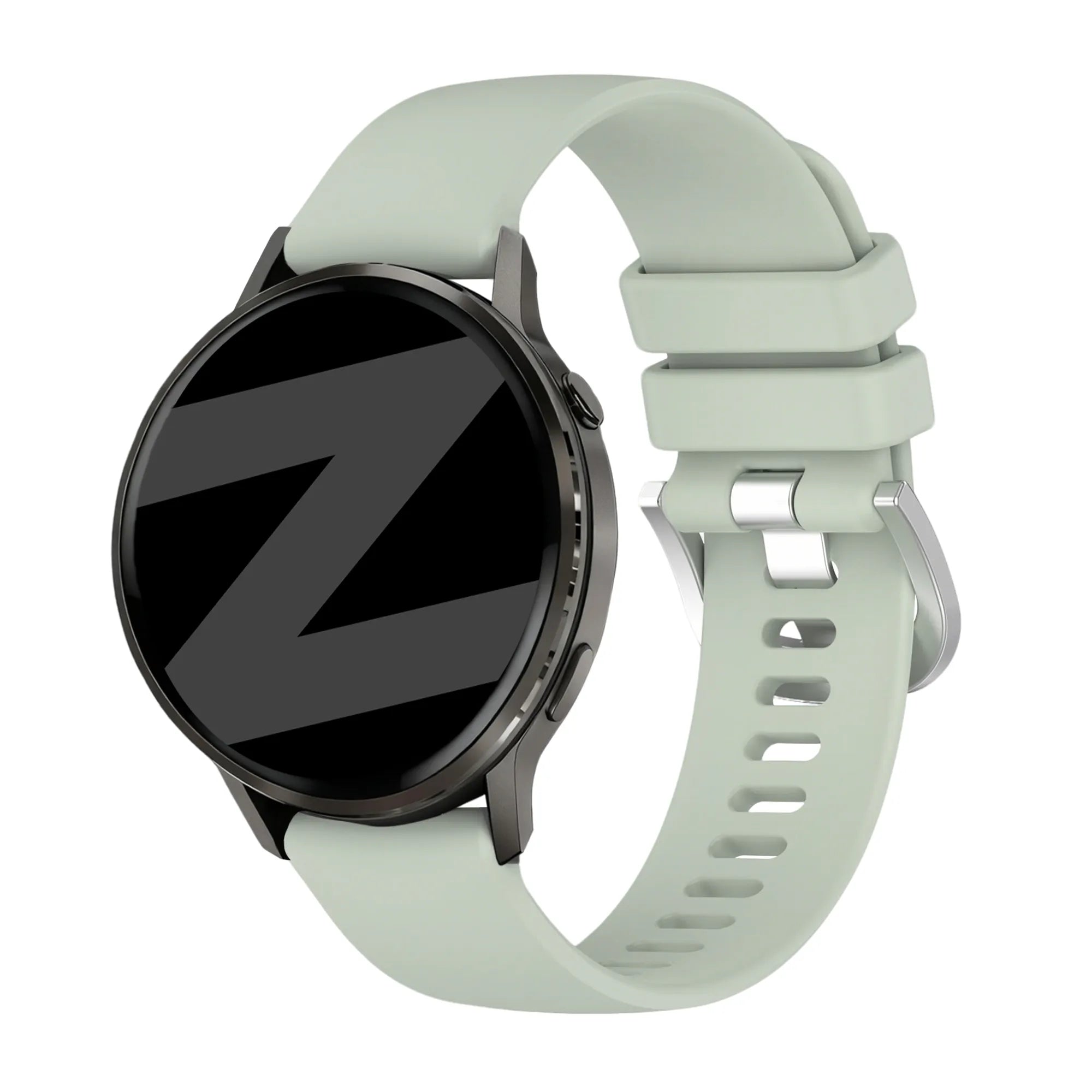 Bandz Garmin Forerunner 265s siliconen band 'Classic' (lichtgroen)