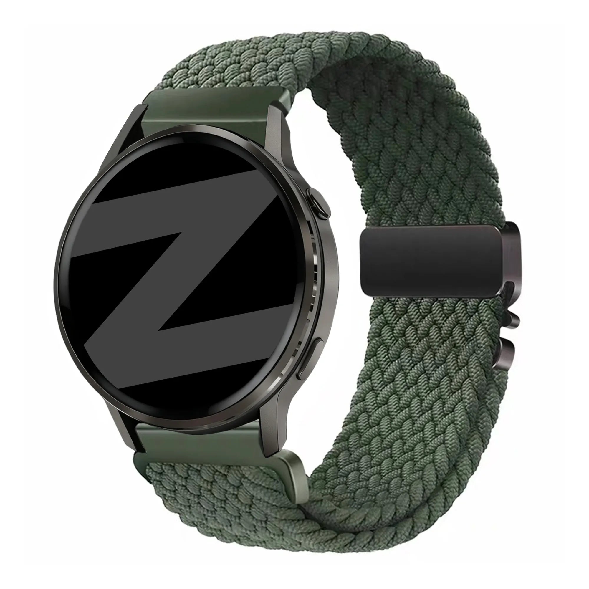 Bandz Correa trenzada 'Parachute' Garmin Vivoactive 4 (verde)