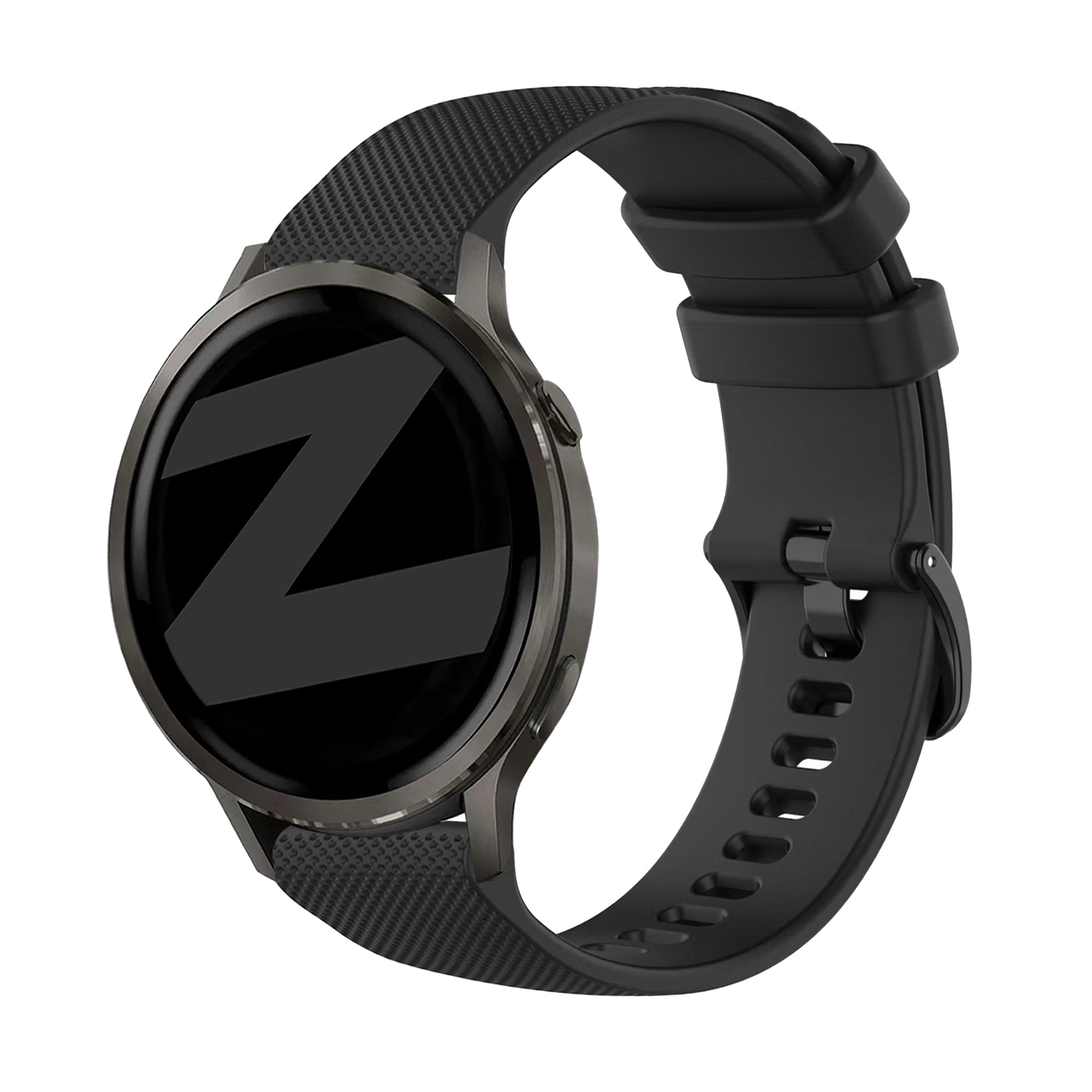 Bandz Garmin Vivomove HR Silicone Strap 'Premium' (Black)