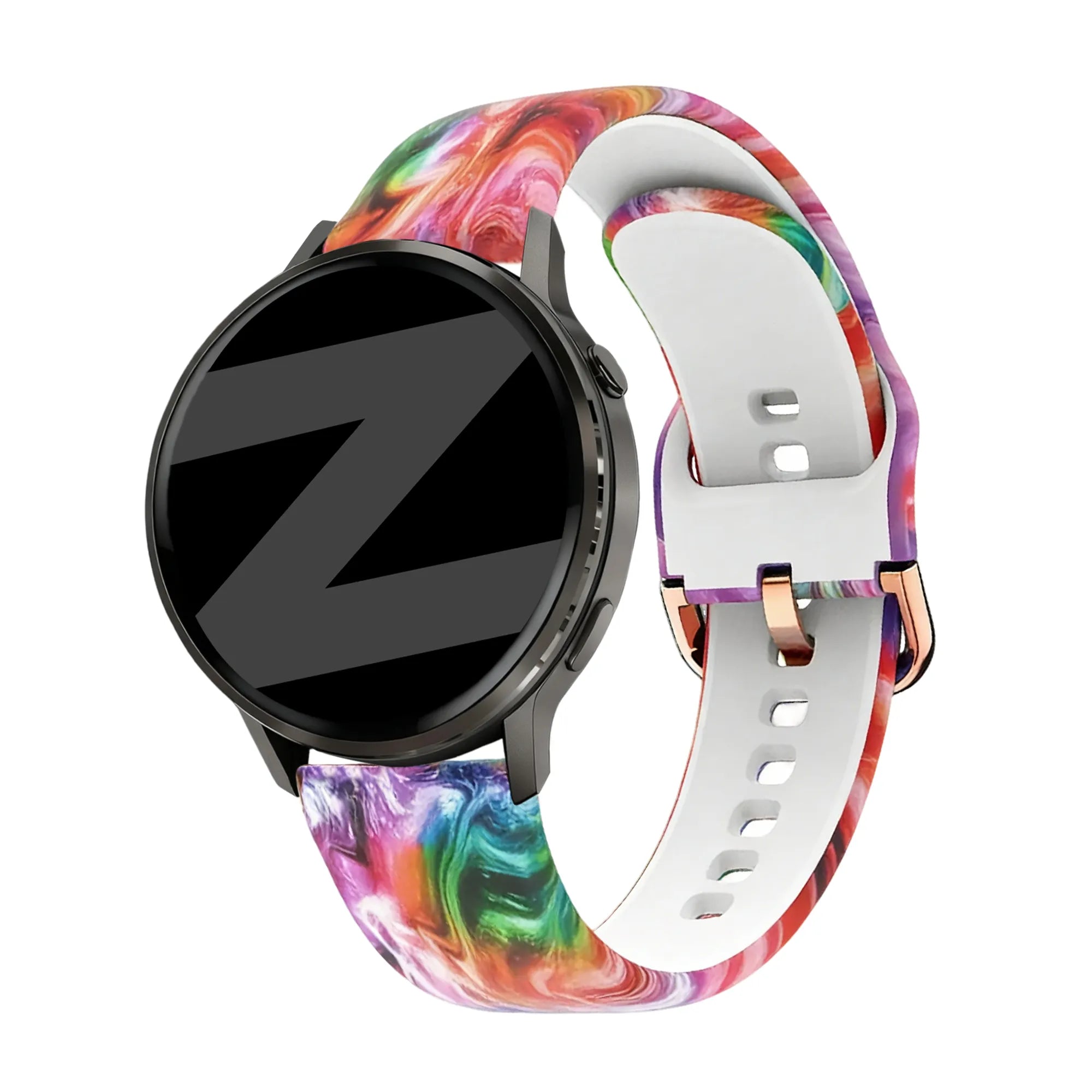 Bandz Garmin Forerunner 265s siliconen band 'Colourful'