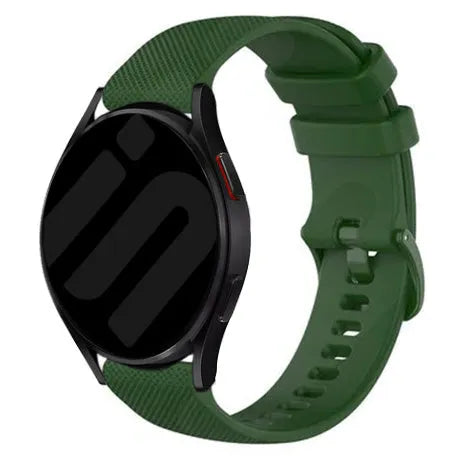 Bracelet silicone premium Oppo Watch X3 (vert militaire)