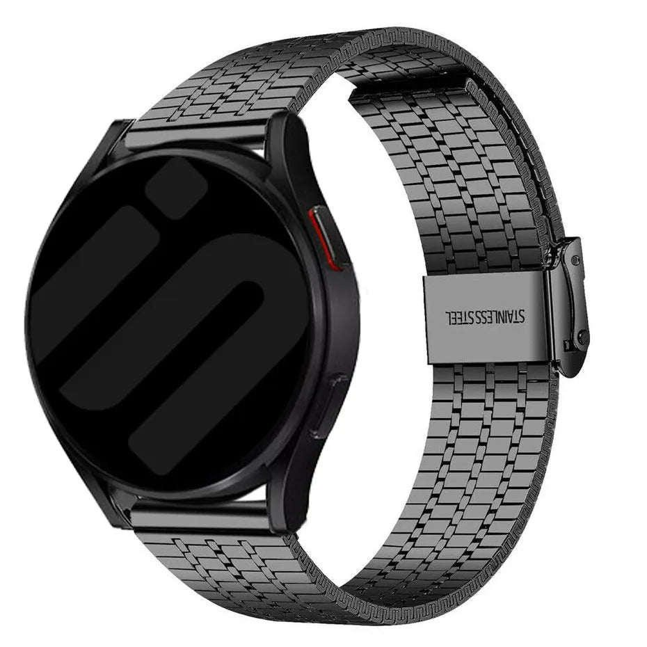 Amazfit Active Fine Steel Strap (Black)