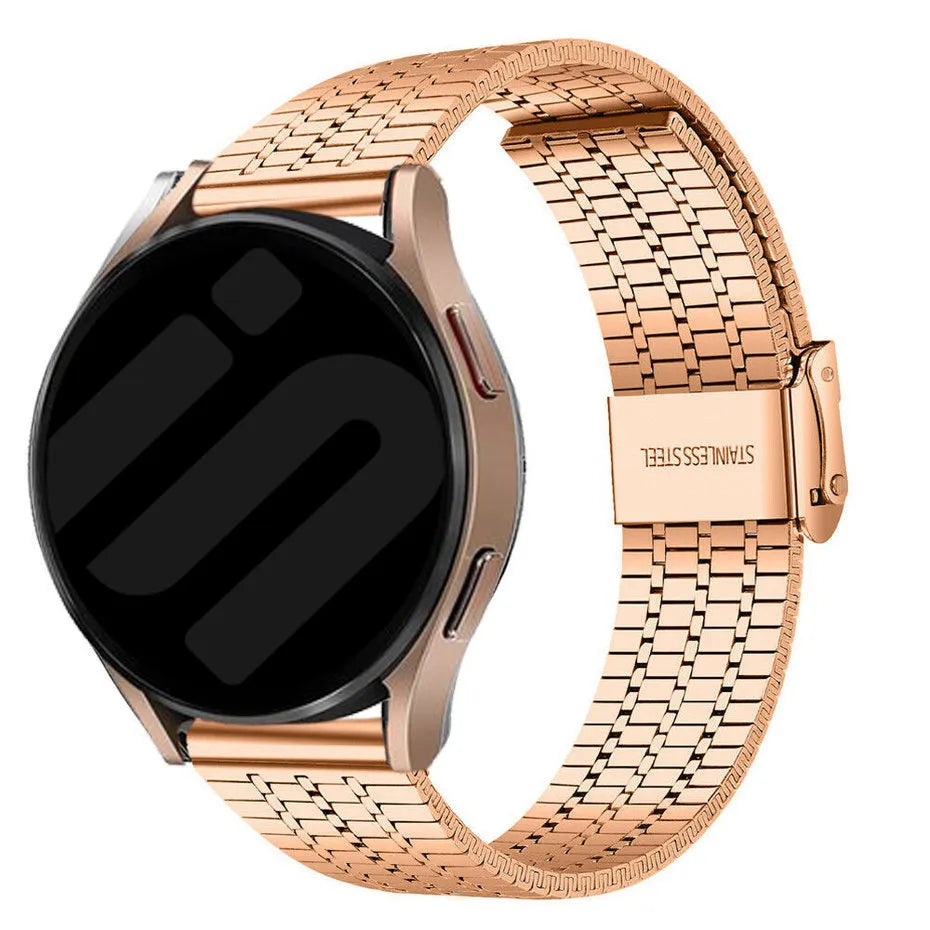 Amazfit GTR Mini Feines Stahlarmband (Roségold)