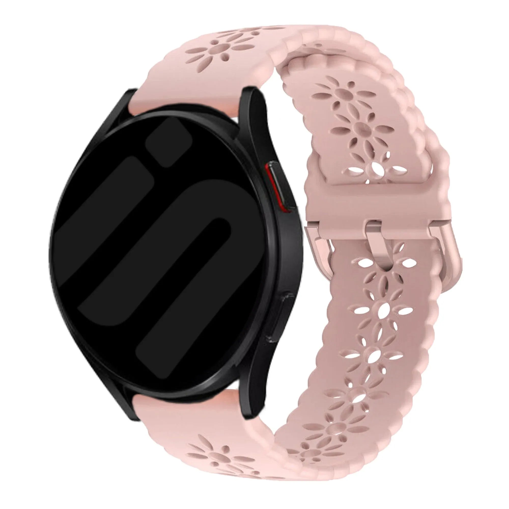 Amazfit Bip 3 (Pro) Patterned Silicone Strap (Pink)