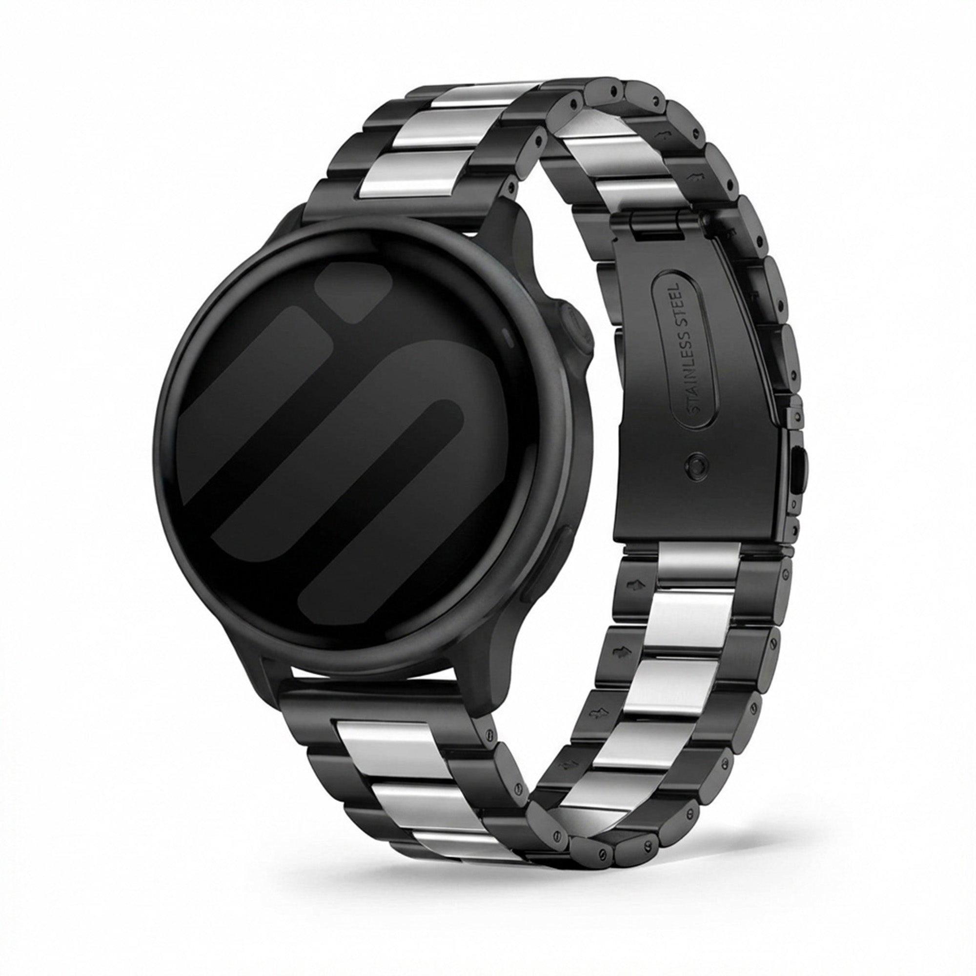 Garmin Vivoactive 6 stalen band (zwart/zilver)