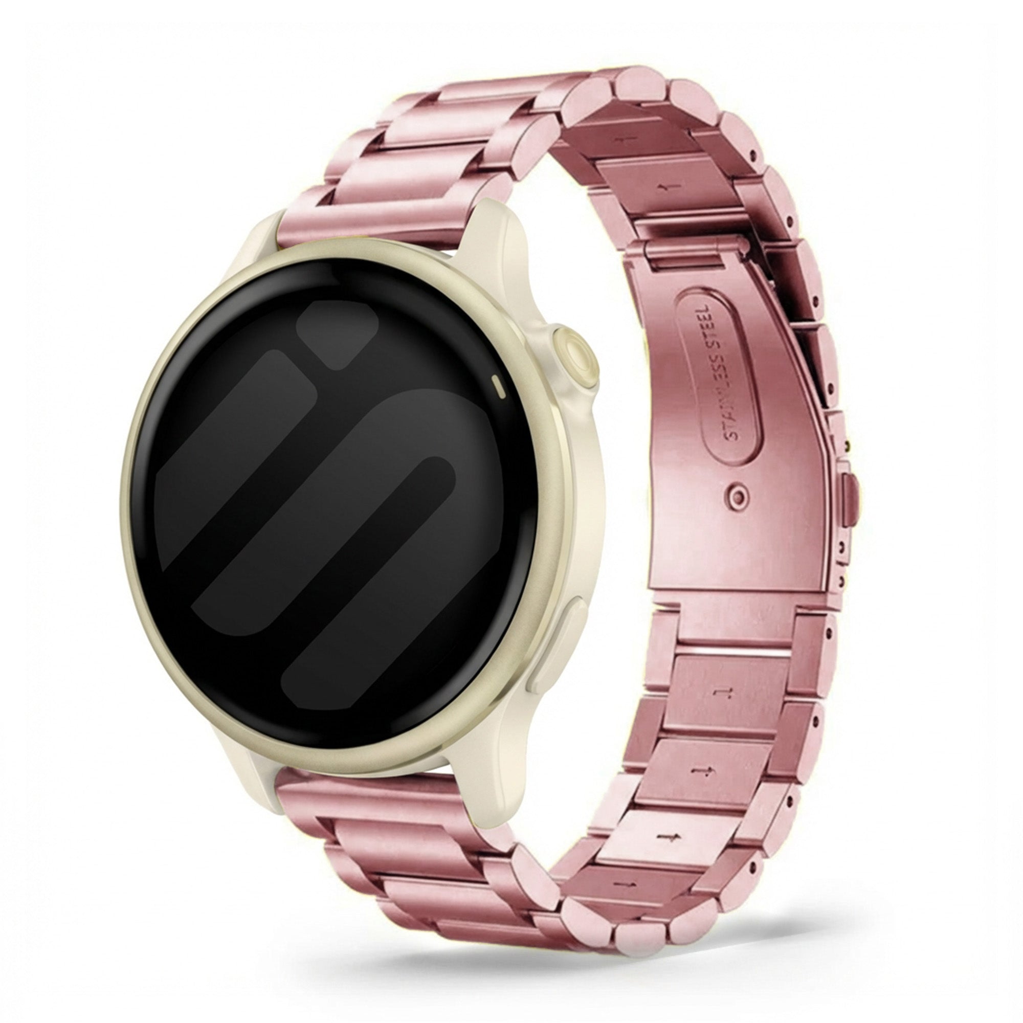 Garmin Vivoactive 6 stalen band (roze)